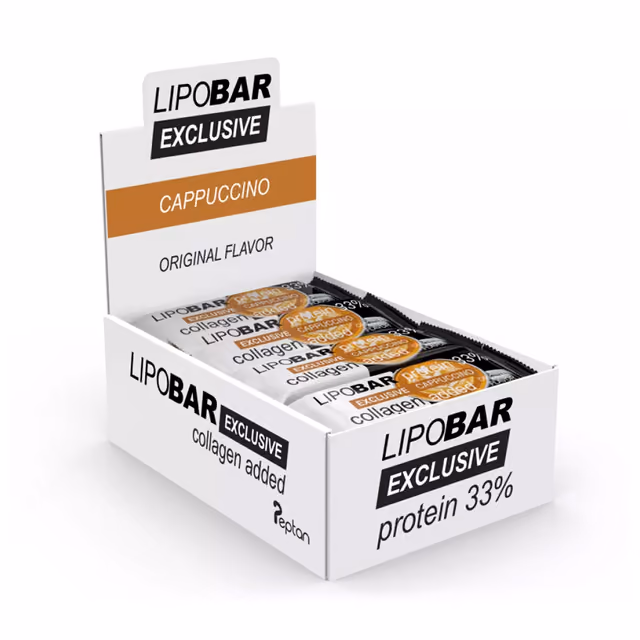 Lipobar Exclusive — капучино, 20 × 50 г