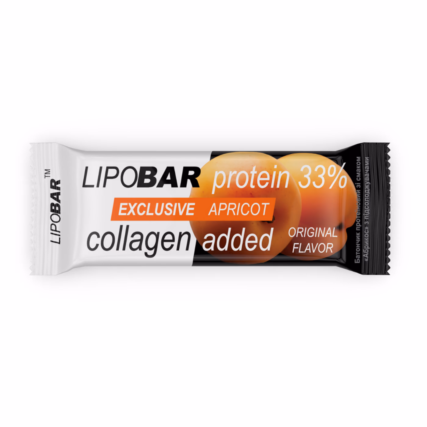 Lipobar Exclusive — протеиновый батончик с абрикосом, 50 г