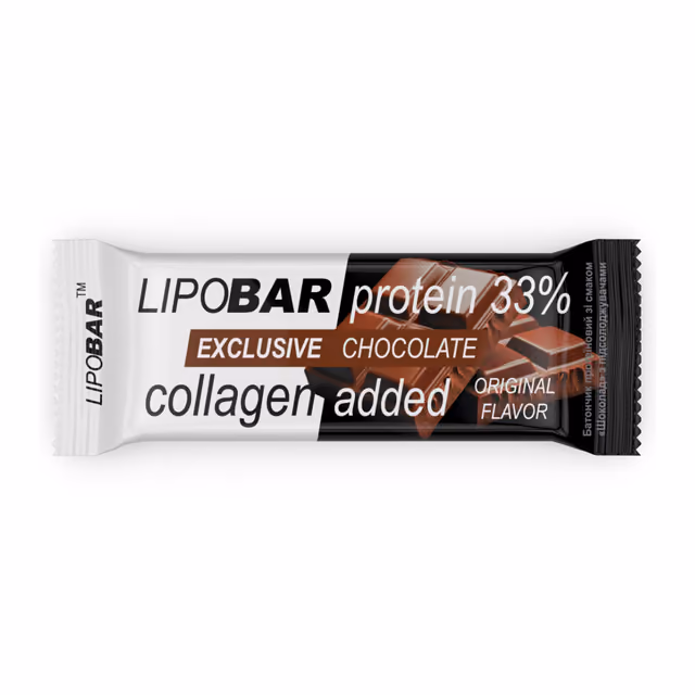 Lipobar Exclusive — протеиновый батончик со вкусом шоколада, 50 г
