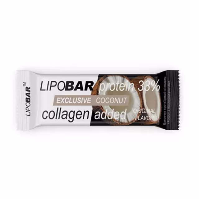 Lipobar Exclusive Coconut с коллагеном, 50 г