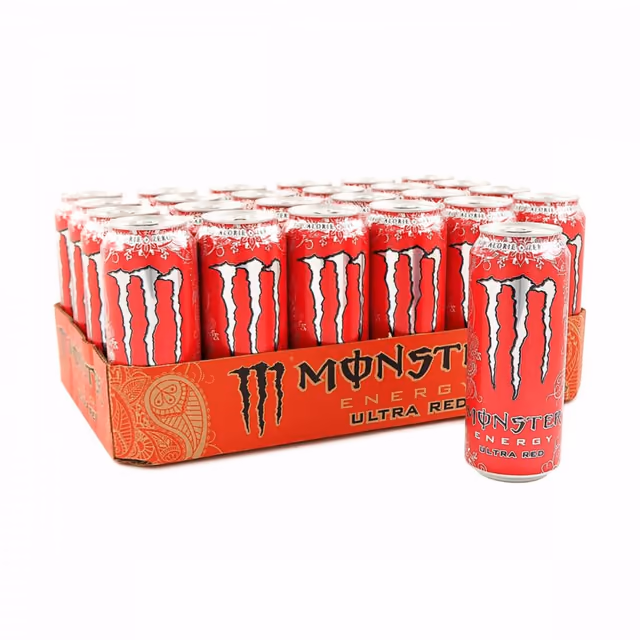 Monster Energy Ultra Red — 24 × 500 мл