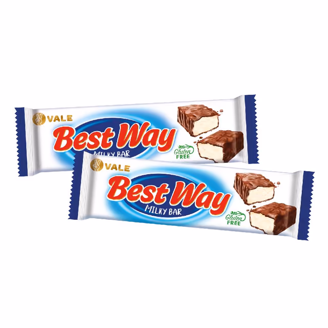 Best Way Milky Bar — молочное суфле в шоколадной глазури, 30 г