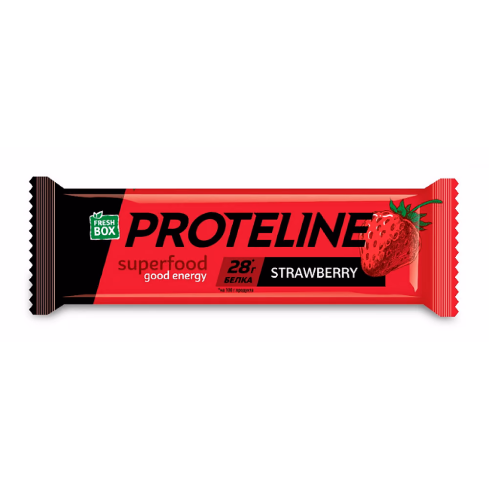 Fresh Box ProteLine, клубника, 24 × 40 г