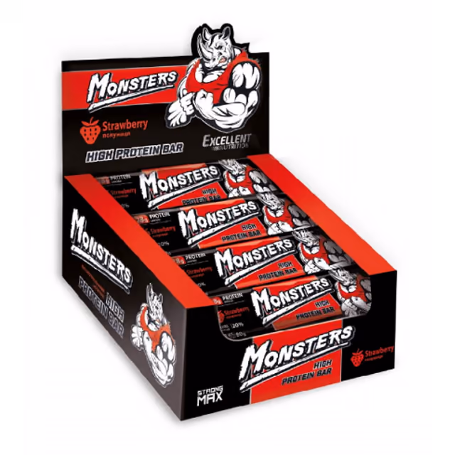 Strong Max - 80g x 20шт Strawberry