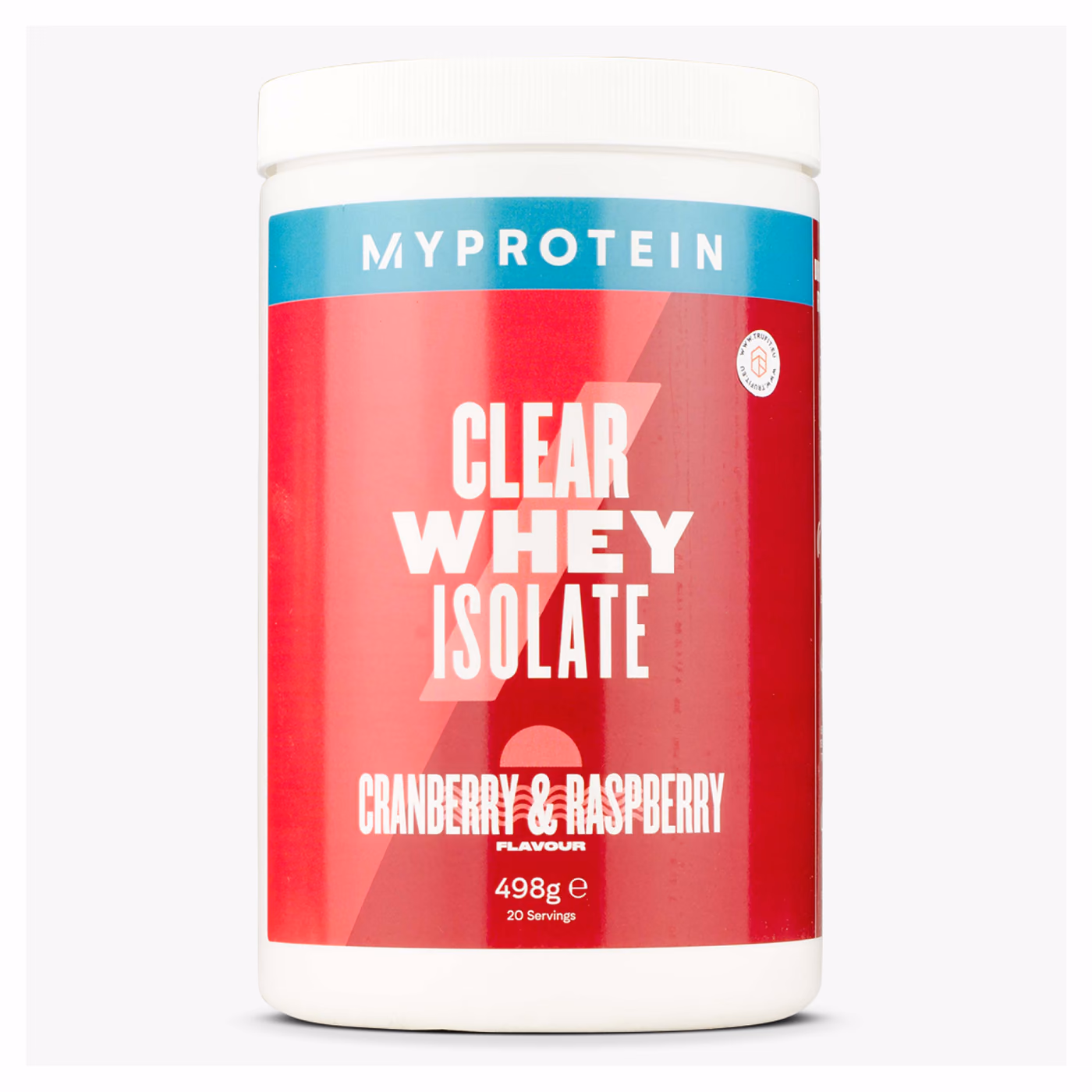 Myprotein Clear Whey Isolate, клюква-малина, 498 г