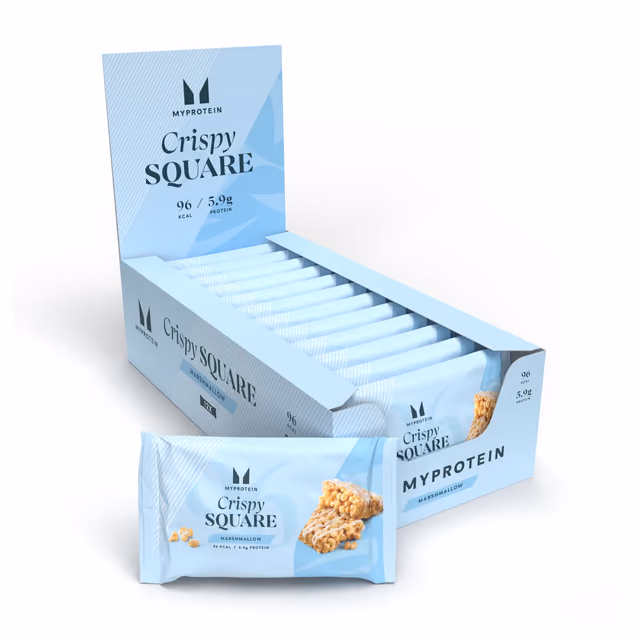 Myprotein Crispy Square Marshmallow, 12 × 30 г