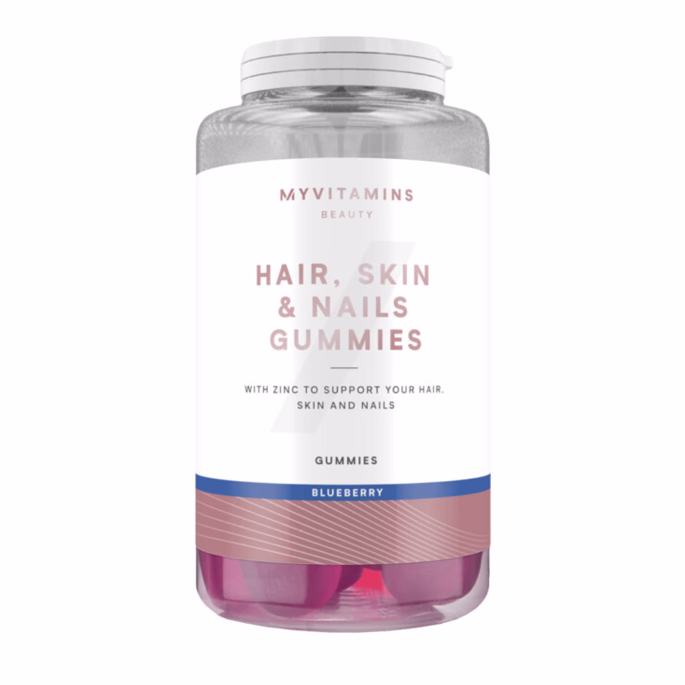 Hair Skin and Nails Gummies - 60 Gummies Blueberry
