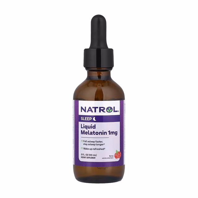 Melatonin Liquid 1mg - 60 ml (Пошкоджена етикетка)