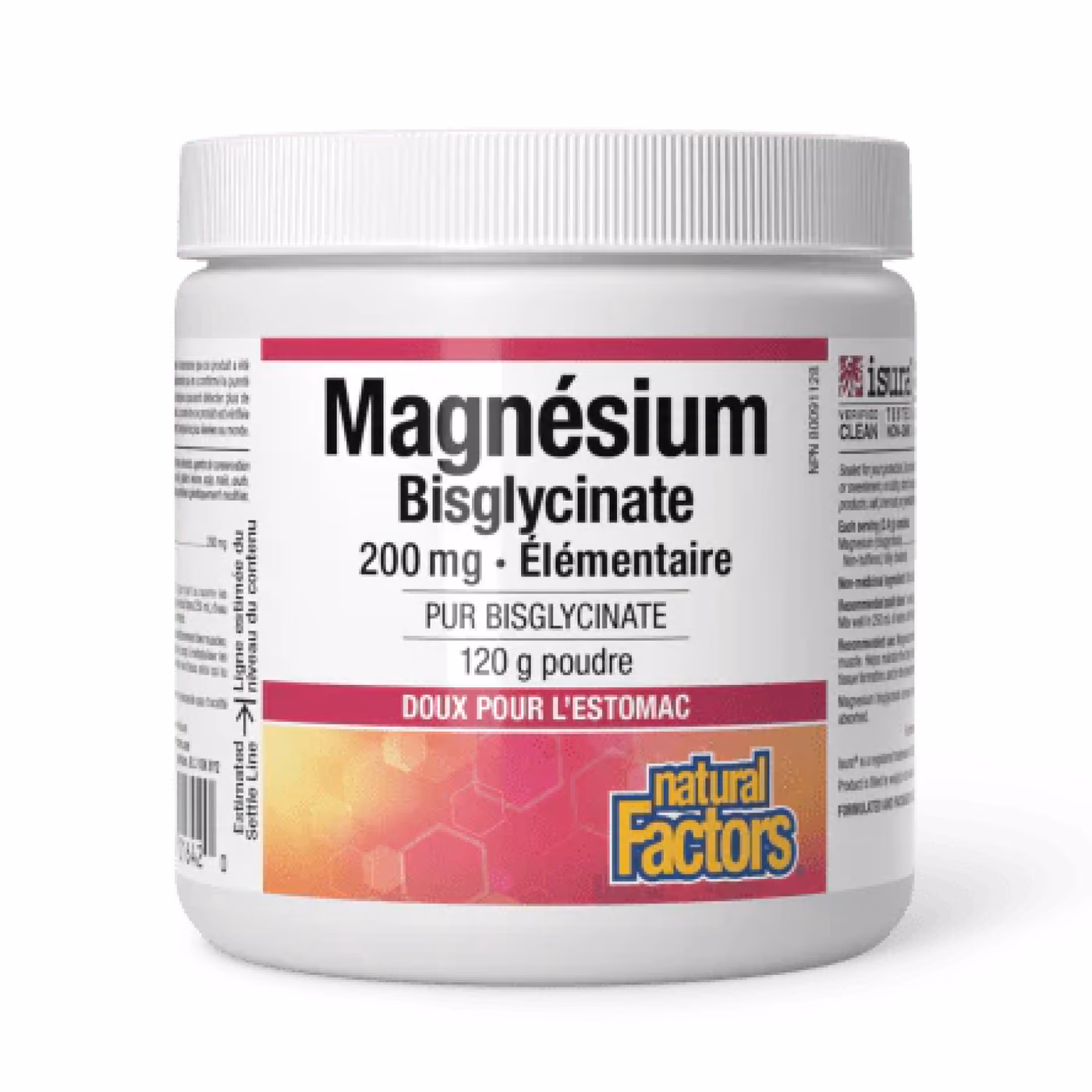 Magnesium Bisglycinate 200mg - 120g Pure