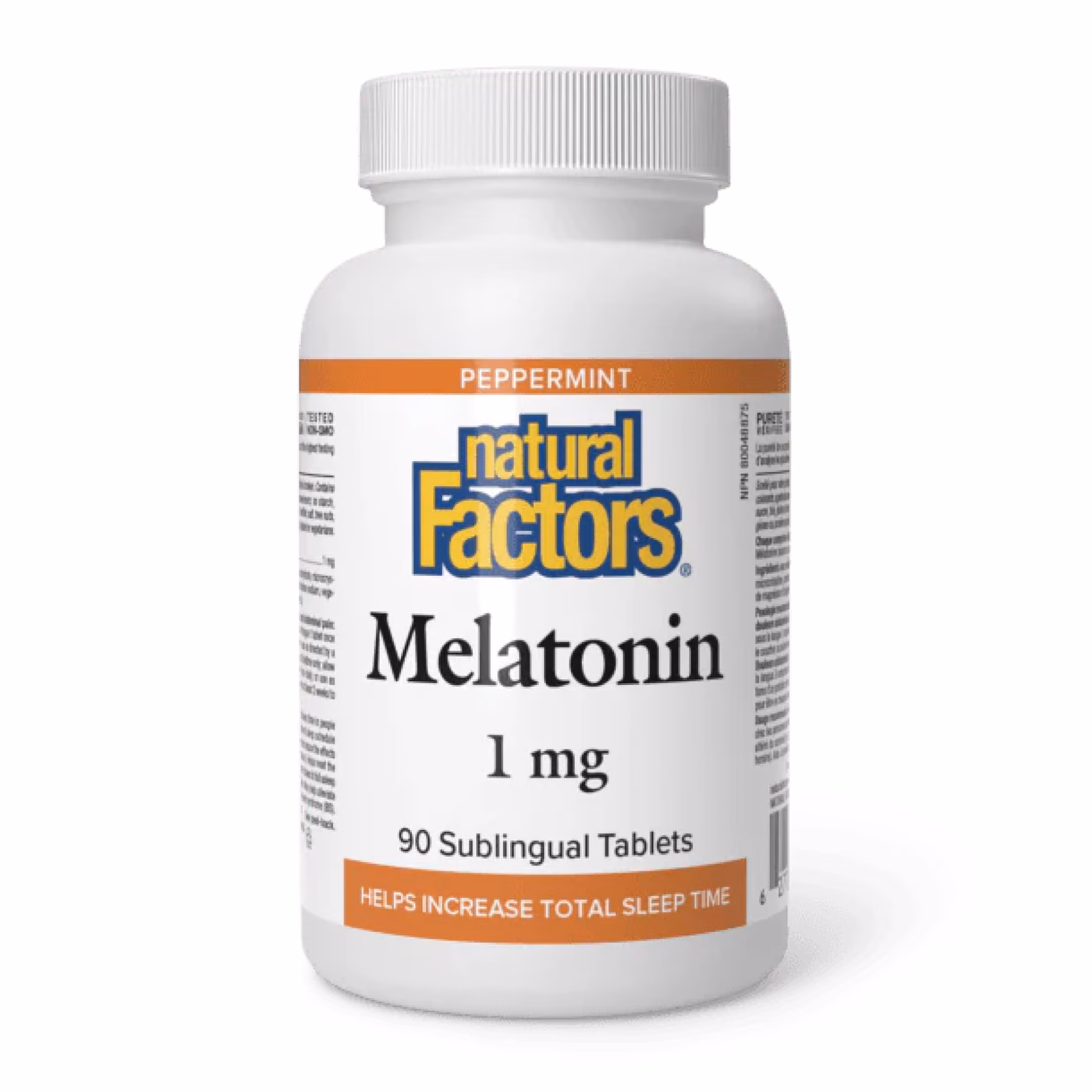 Natural Factors Melatonin 1 мг — 90 сублингвальных таблеток