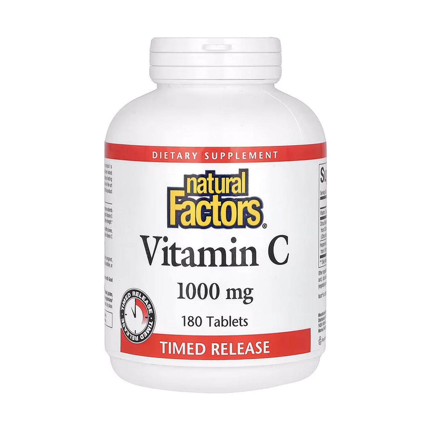 Vitamin C 1000mg - 180 tabs