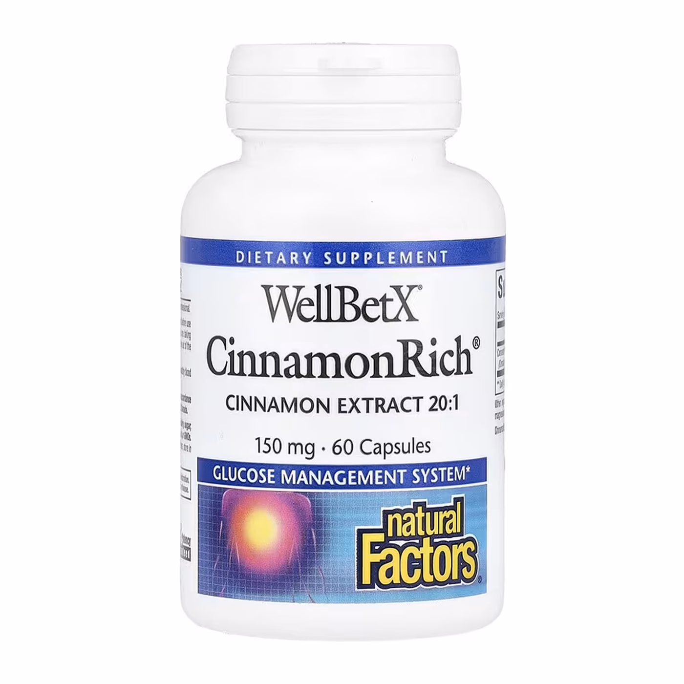 WellBetX CinnamonRich 150mg - 60 caps