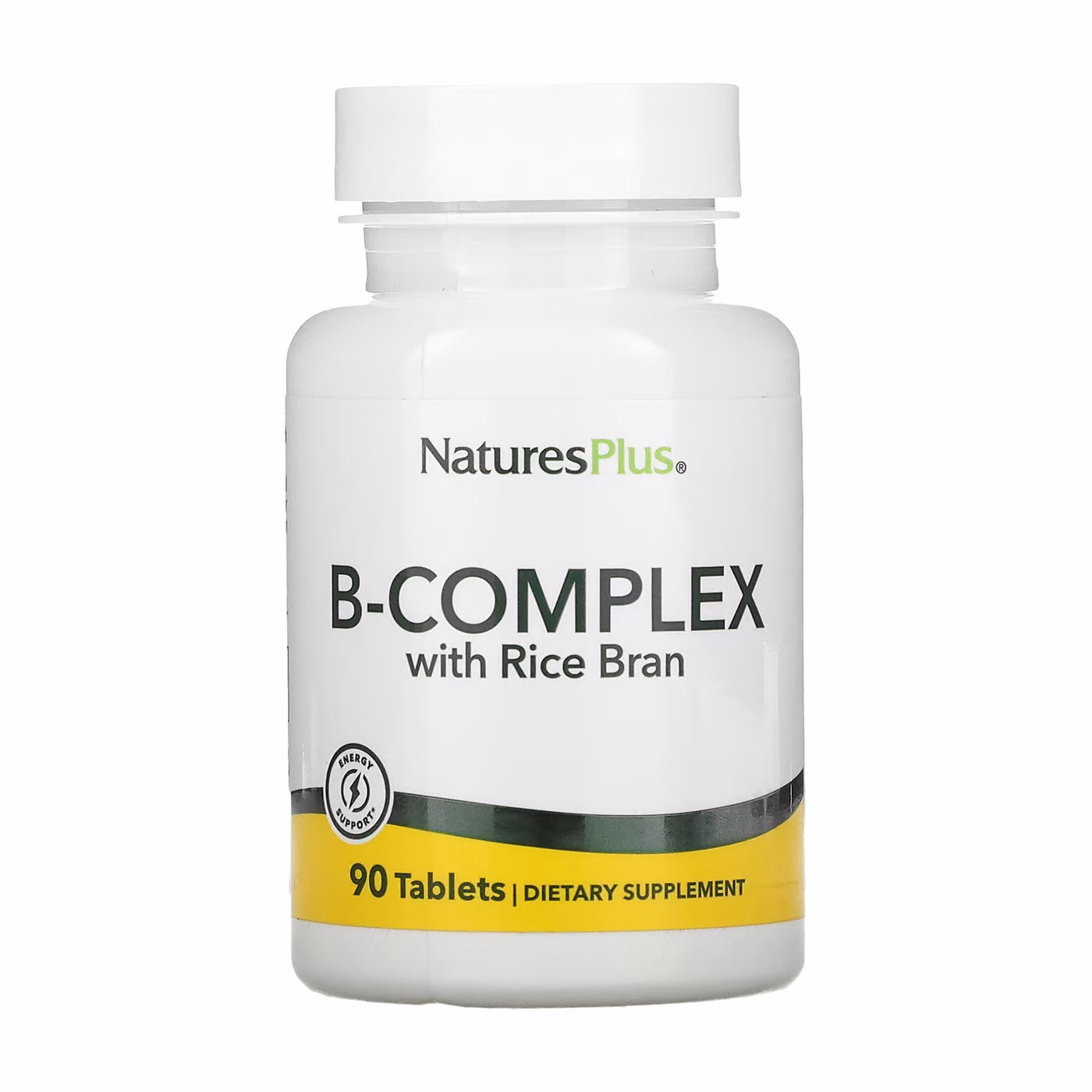 Nature's Plus B-Complex with Rice Bran, 90 таблеток