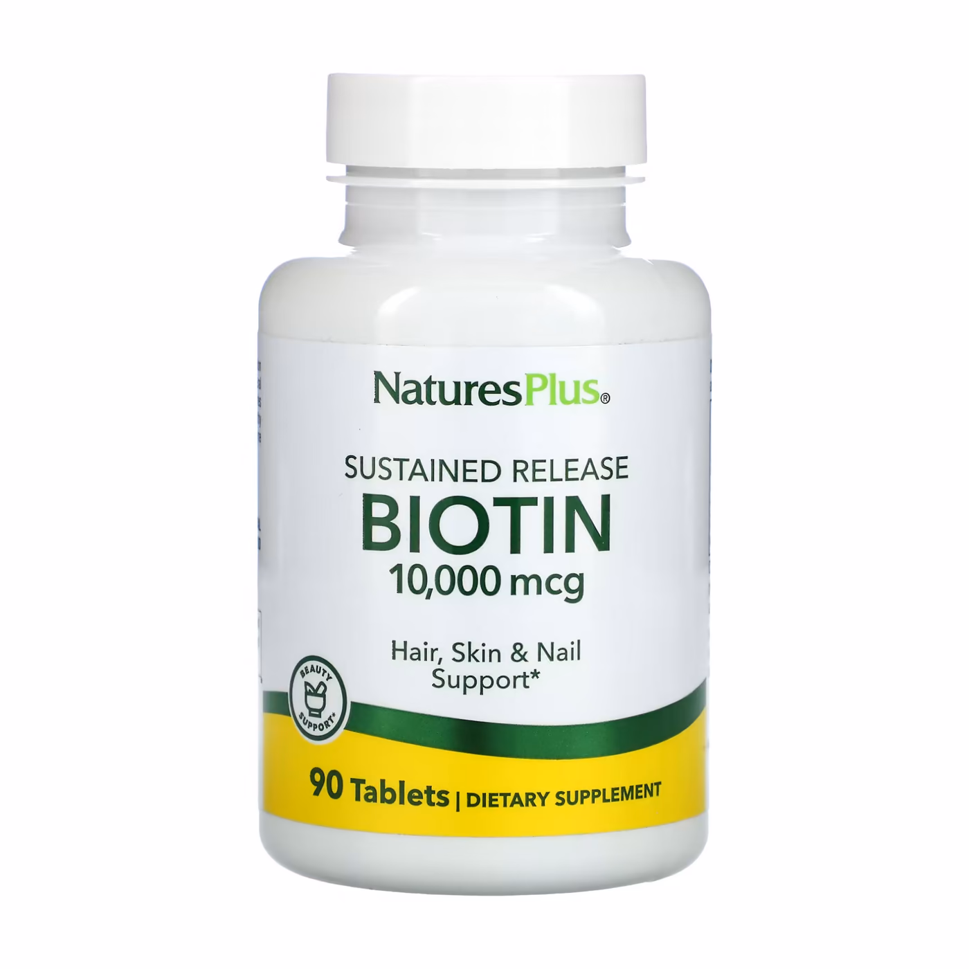Nature's Plus Biotin 10 000 мкг, 90 таблеток