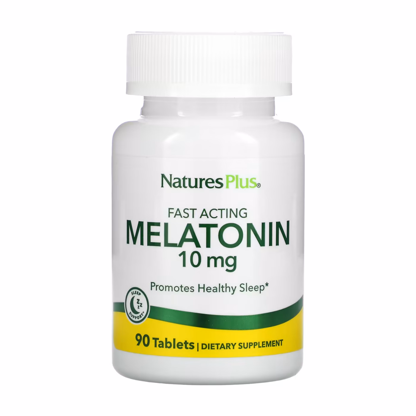 Nature's Plus Fast Acting Melatonin 10 мг, 90 таблеток