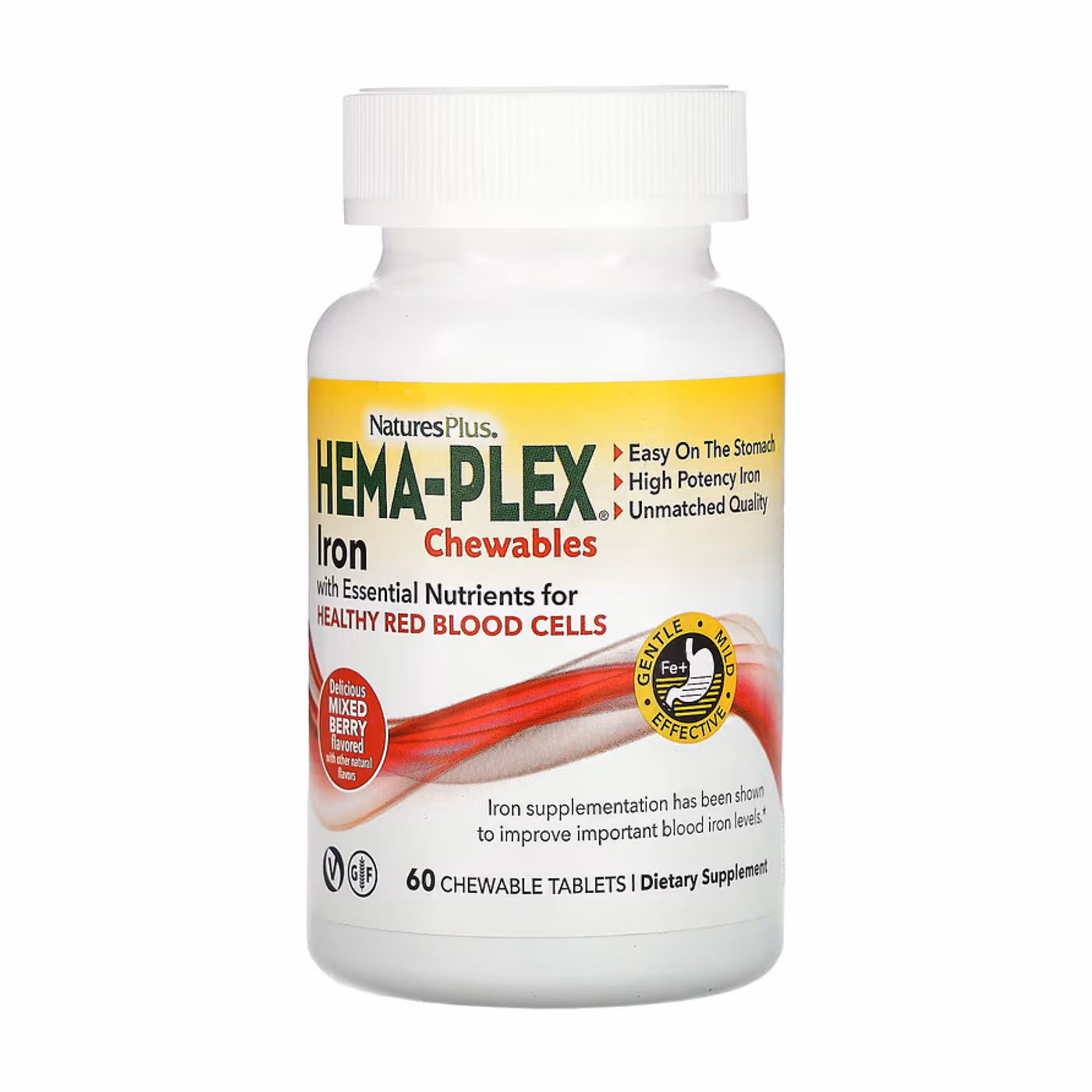 Hema-Plex - 60 chewable tabs