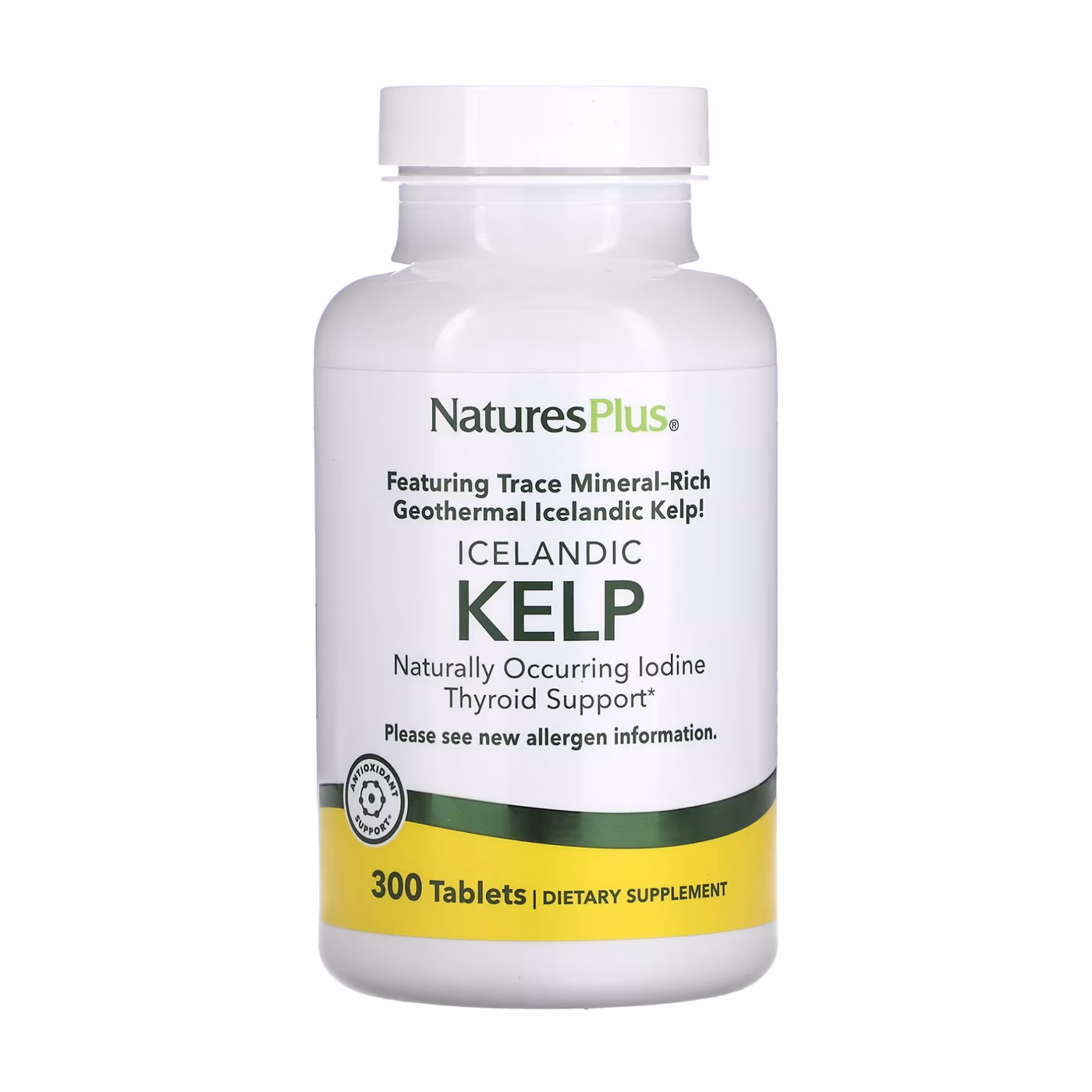 Nature's Plus Icelandic Kelp, 300 таблеток