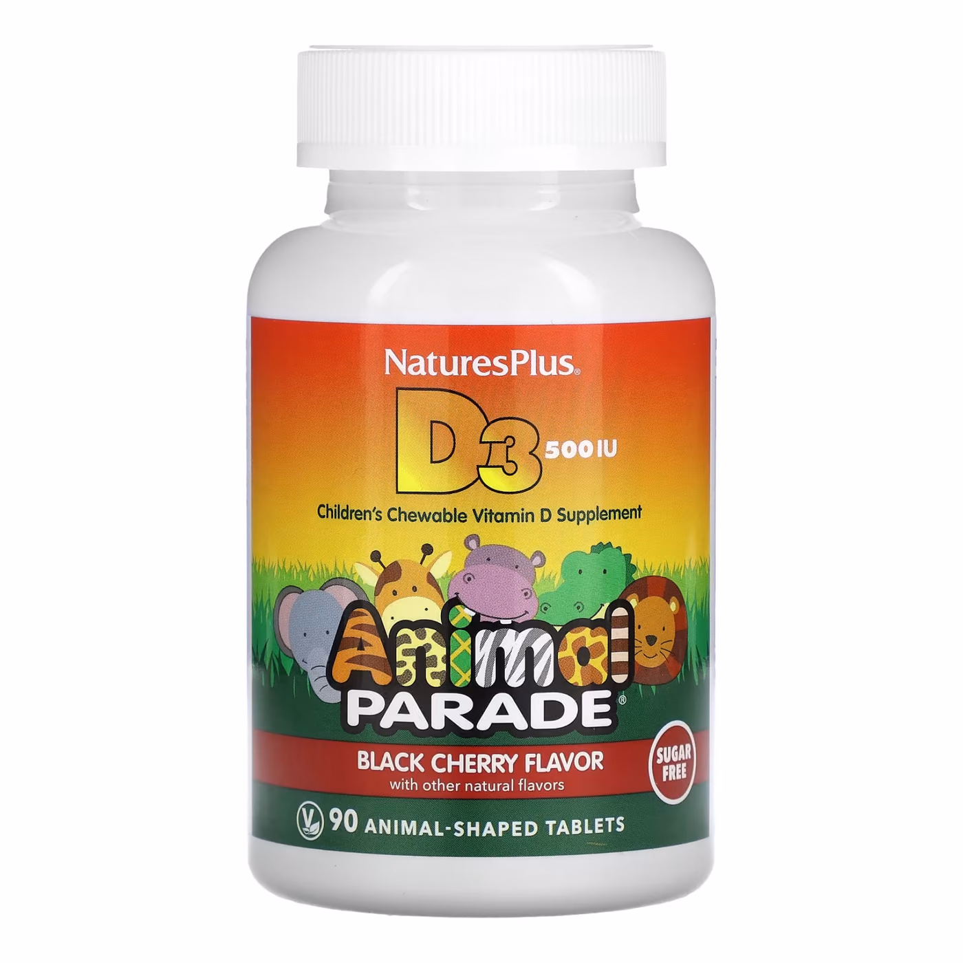 Kids Vit D3 Chewable Sugarfree 500 IU - 90 tabs