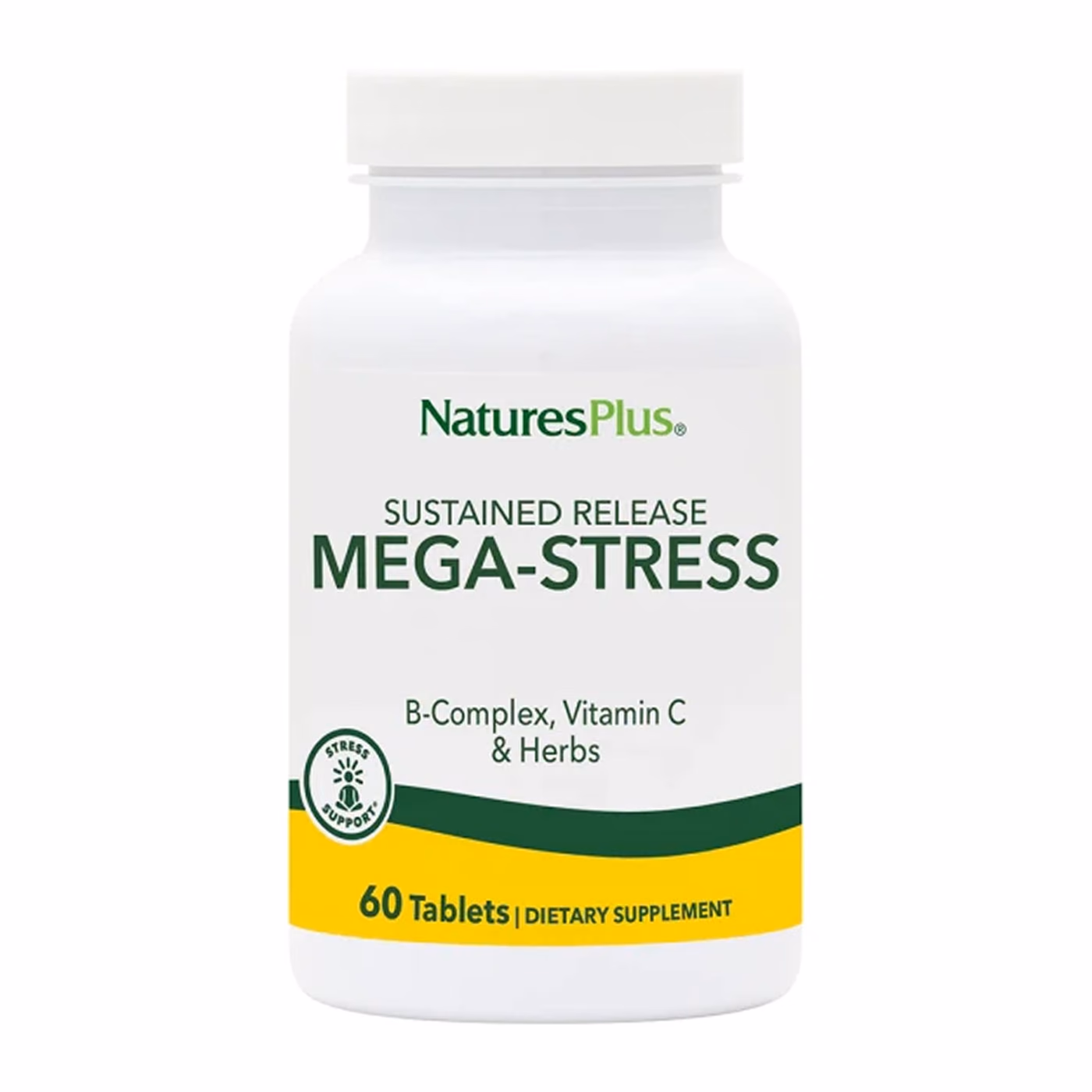 Nature's Plus Mega-Stress — 60 таблеток
