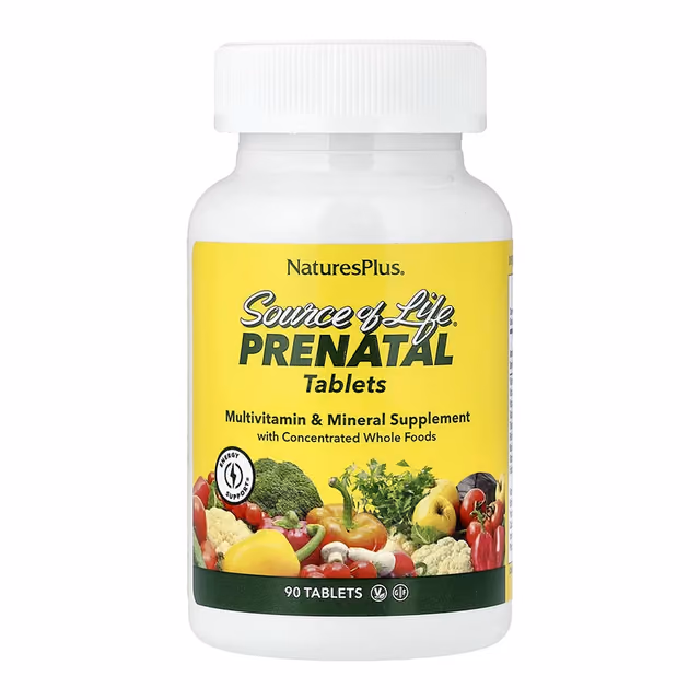 Nature's Plus Source of Life Prenatal, 90 таблеток