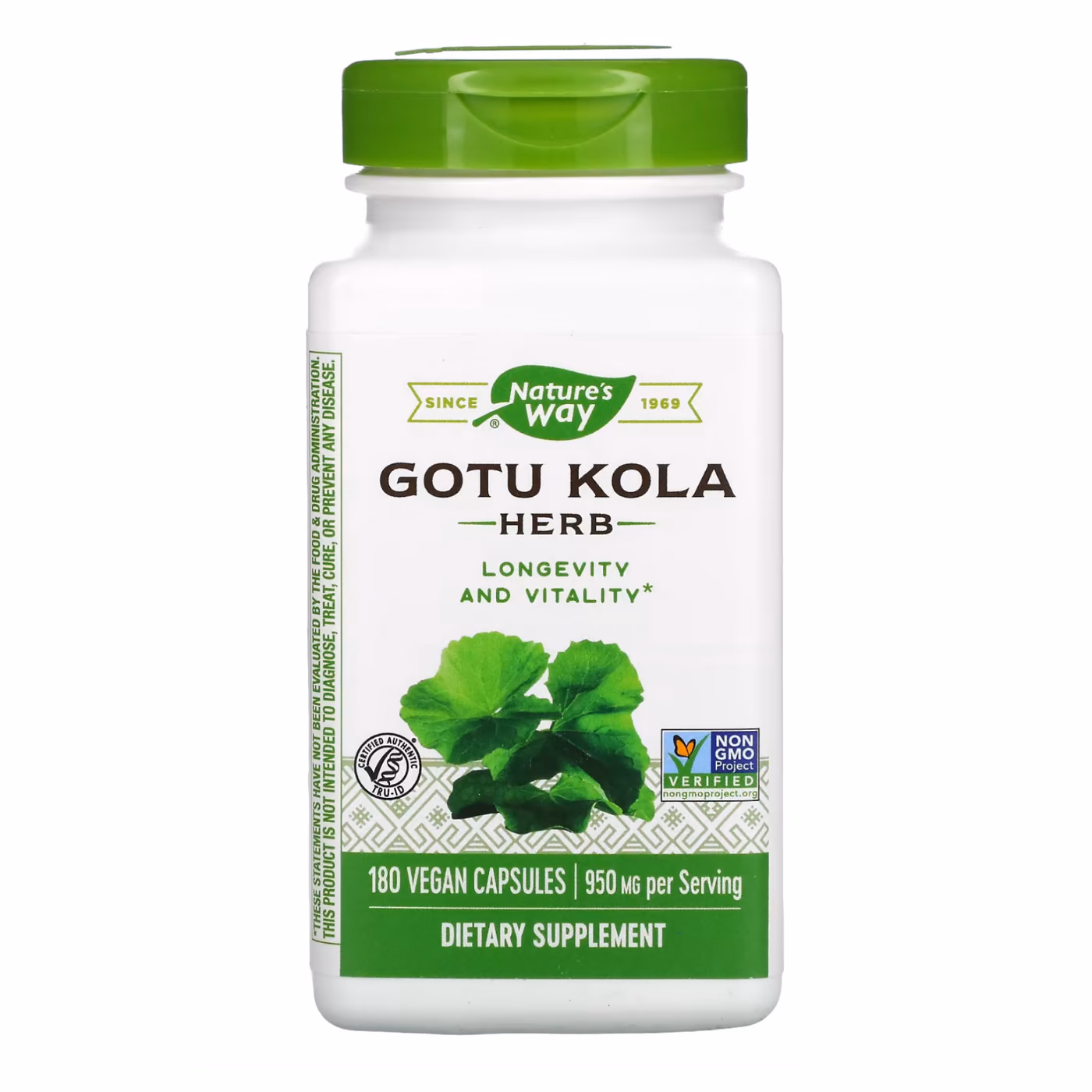 Gotu Kola Herb - 180 vcaps