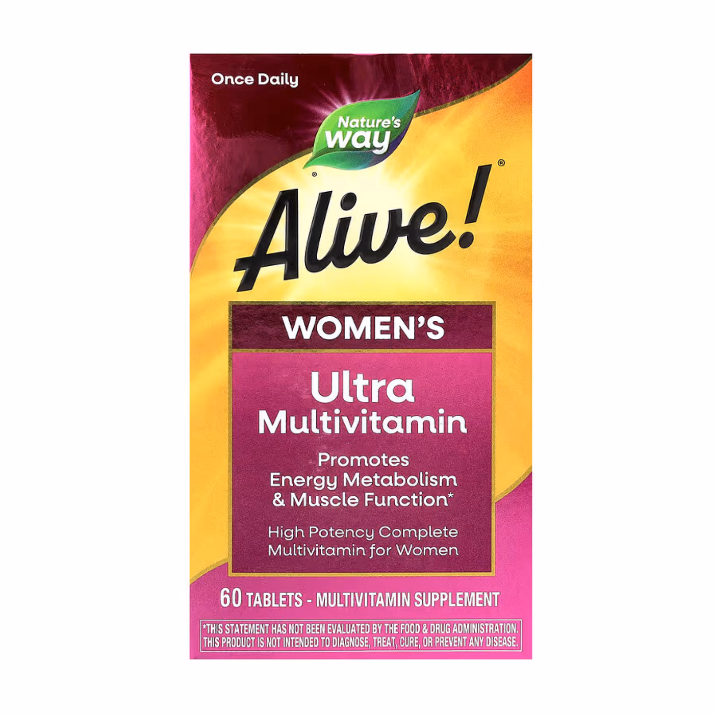 Once Daily Women Ultra Multivitamin- 60 tabs