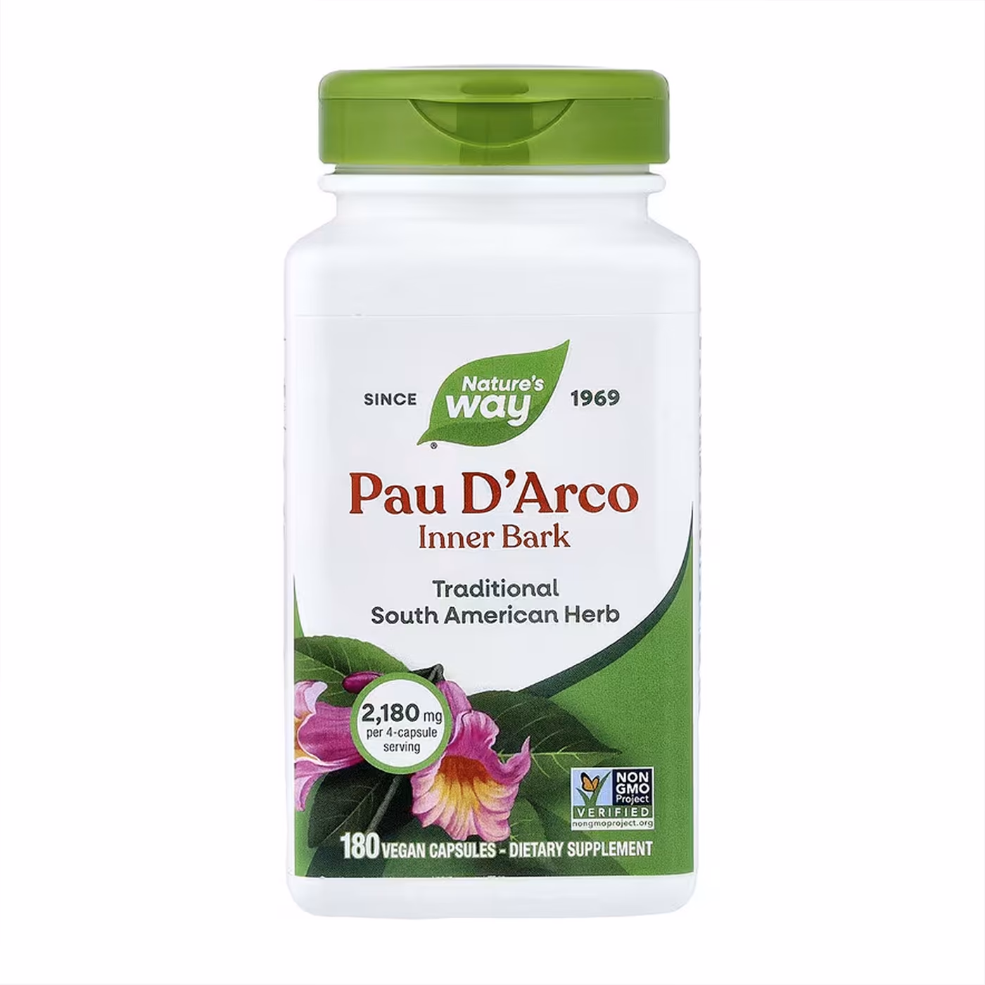 Pau D'Arco Inner Bark - 180 vcaps