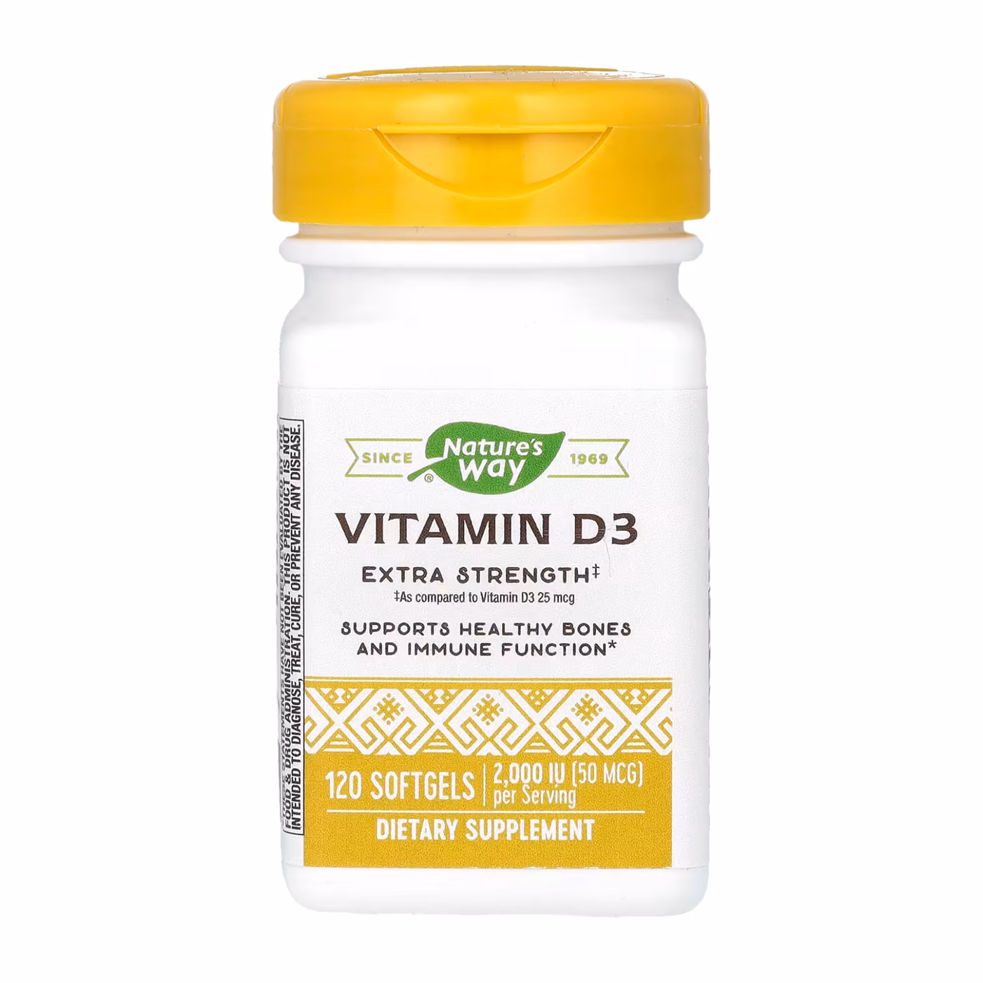 Vitamin D3 Extra Strength - 120 softgels