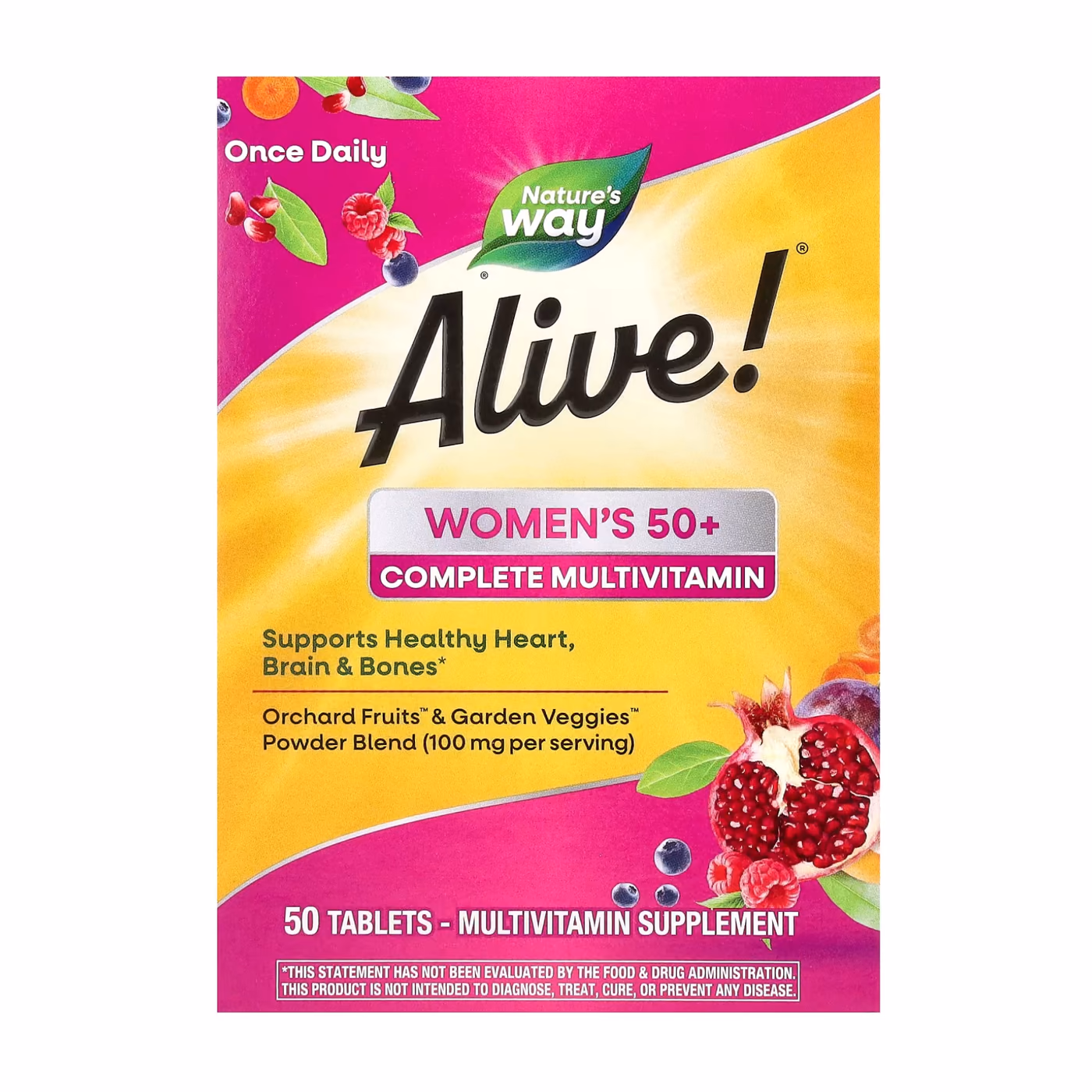 Women's 50+ Complete Multivitamin - 50 tabs