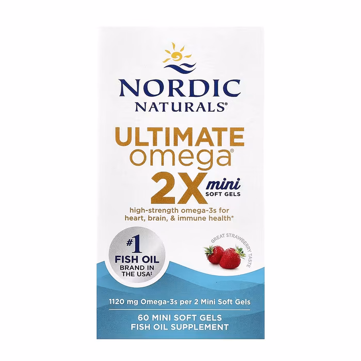 Ultimate Omega 2X Mini - 60 mini softgels