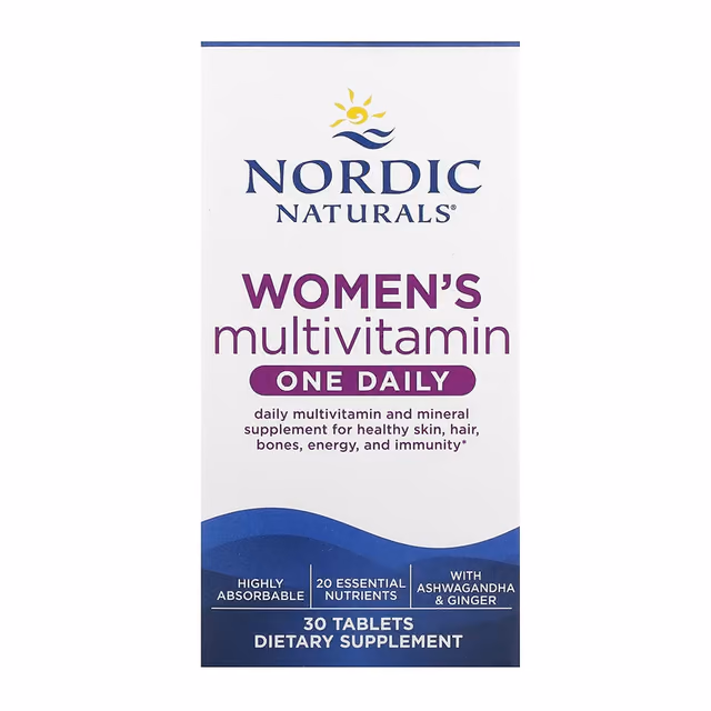 Nordic Naturals Women's One Daily Multivitamin, 30 таблеток