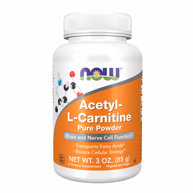 NOW Foods Acetyl-L-Carnitine Pure Powder, 85 г