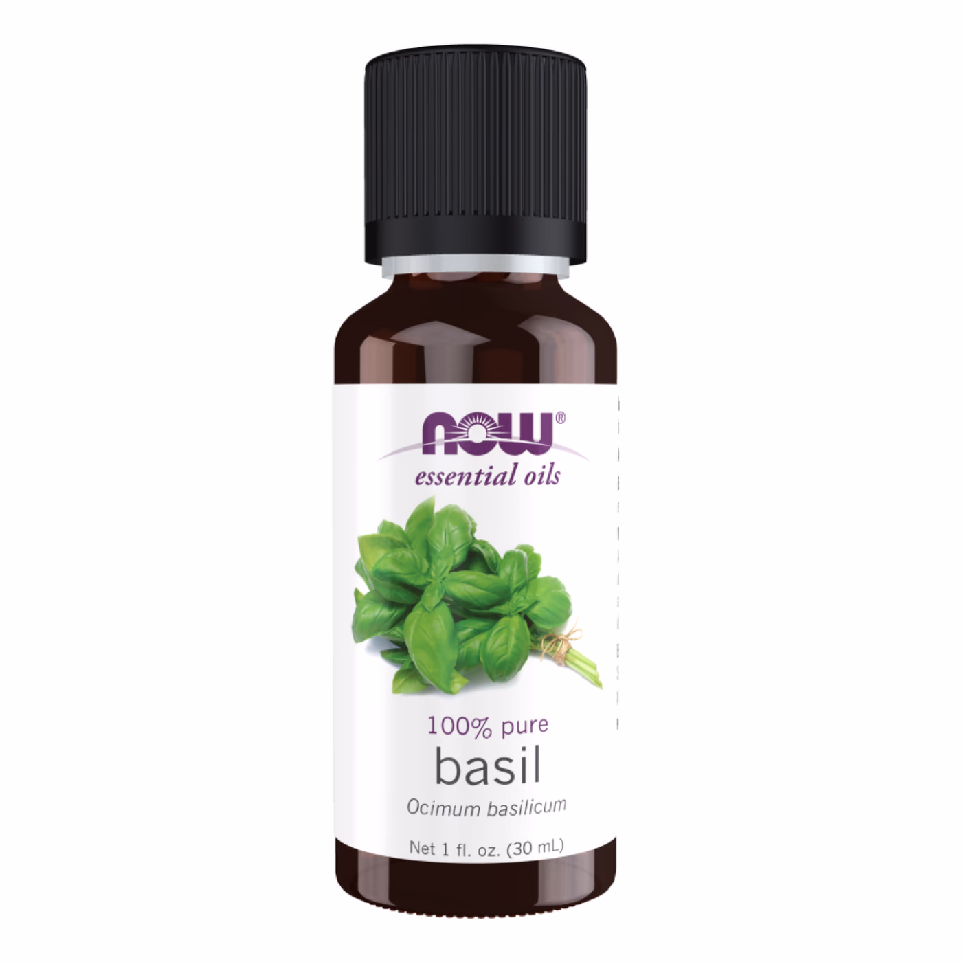 NOW Foods Basil Oil — 30 мл (1 fl. oz.)