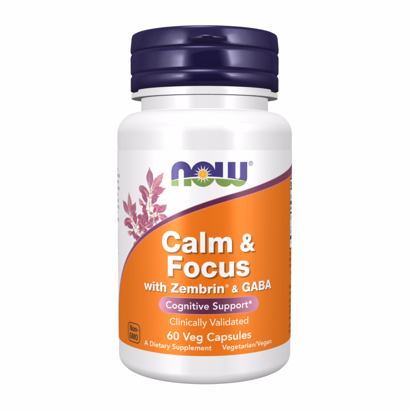 Calm & Focus with Zembrin® & GABA - 60 vcaps