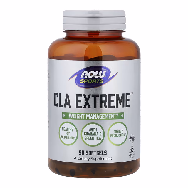 Now Foods CLA Extreme, 90 софтгелей (повреждённая банка)
