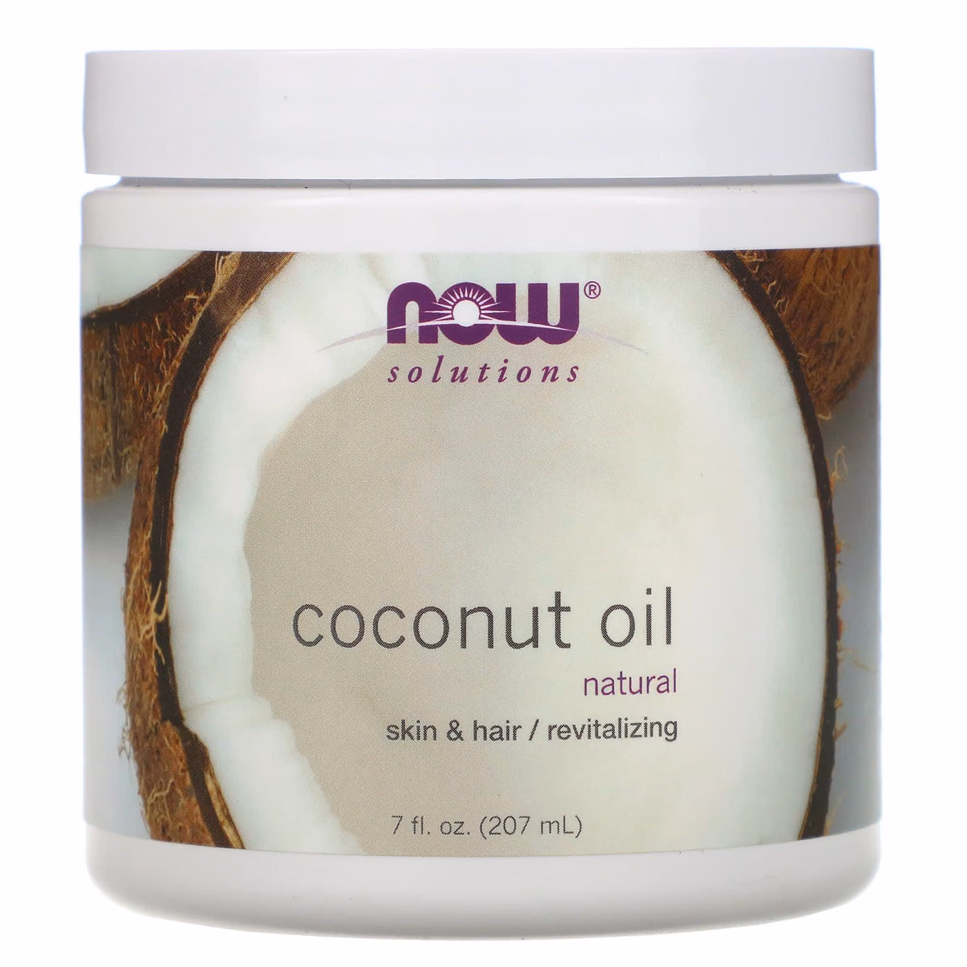 NOW Solutions Coconut Oil Natural, 207 мл