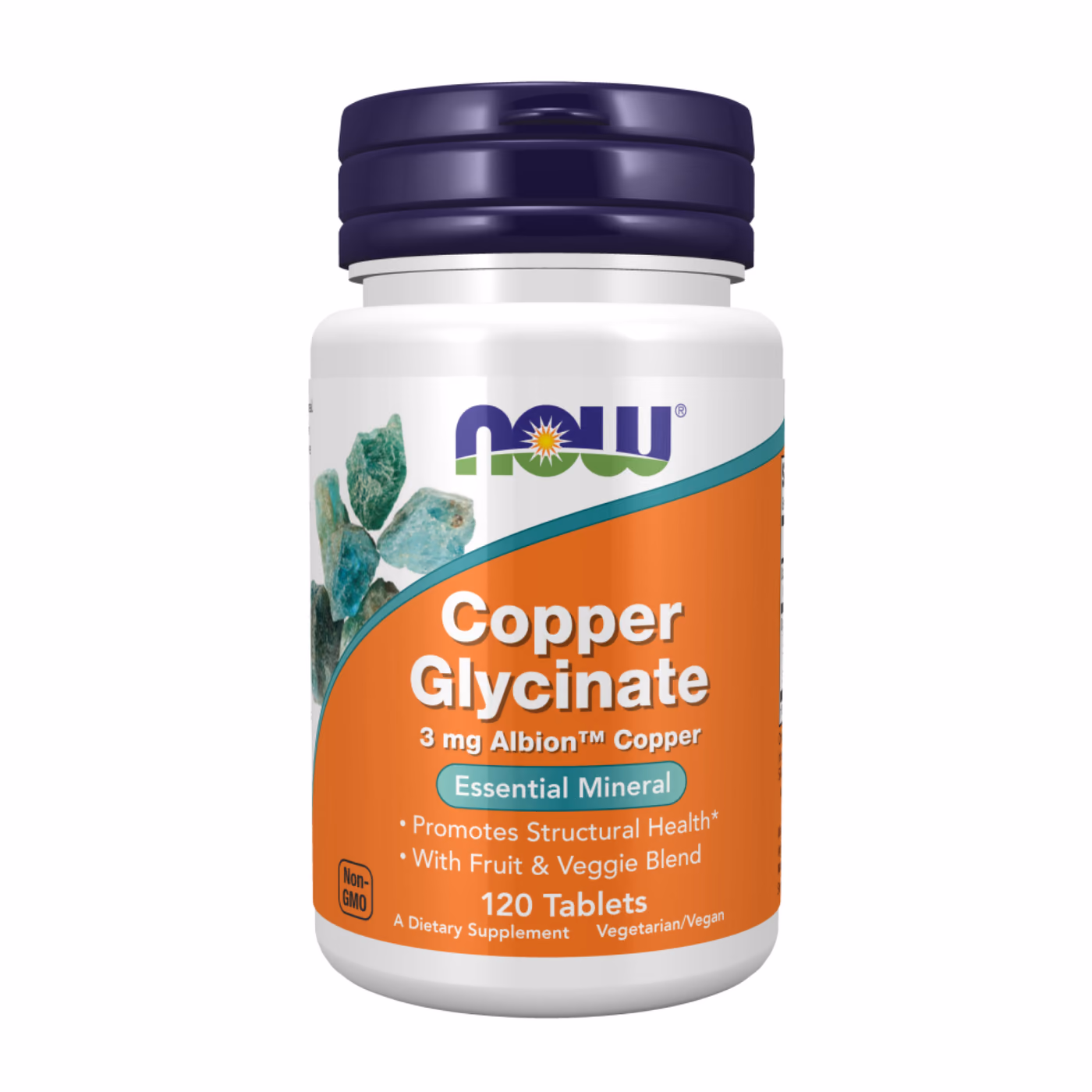 Copper Glycinate 3mg - 120 tabs