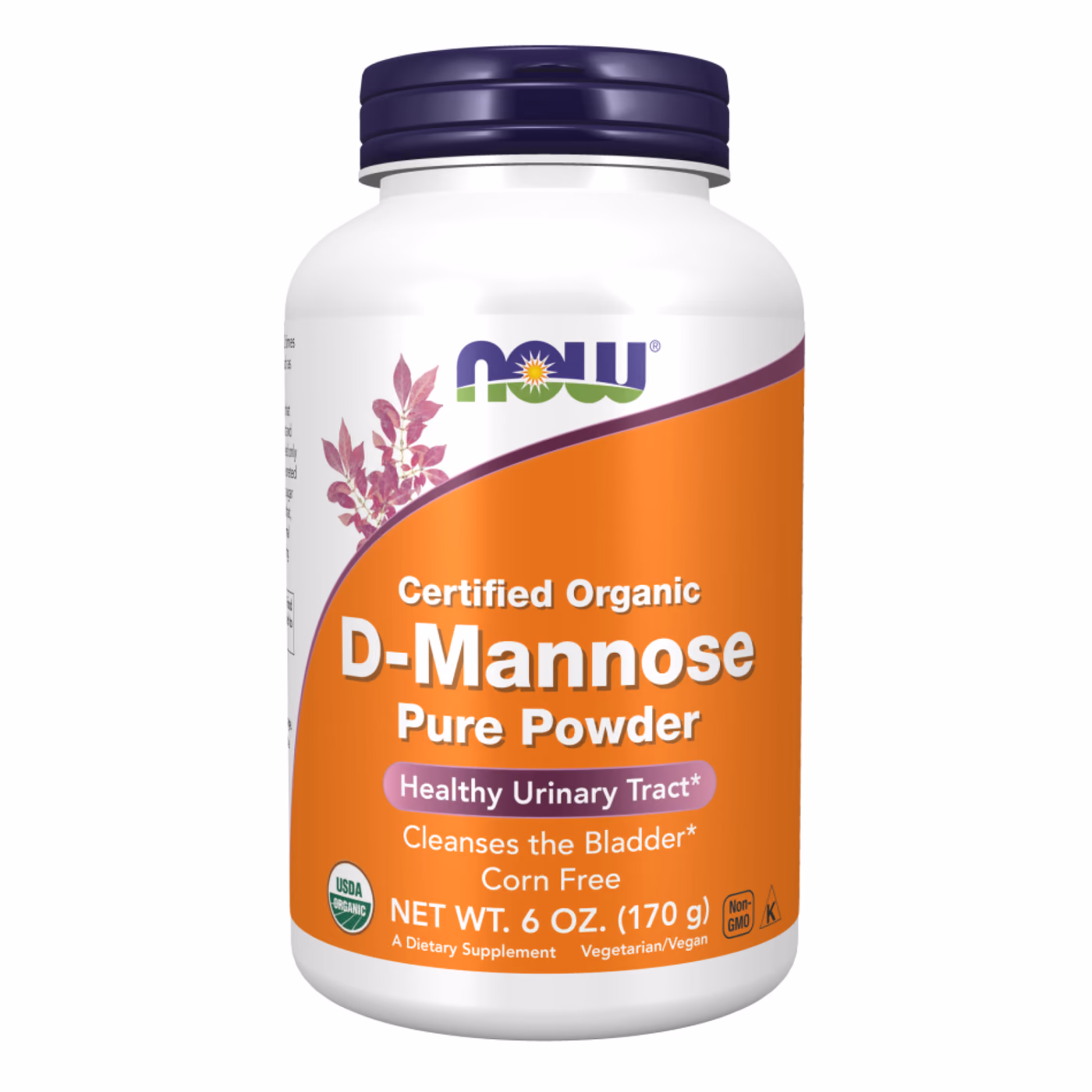 NOW Foods D-Mannose Pure Powder, 170 г