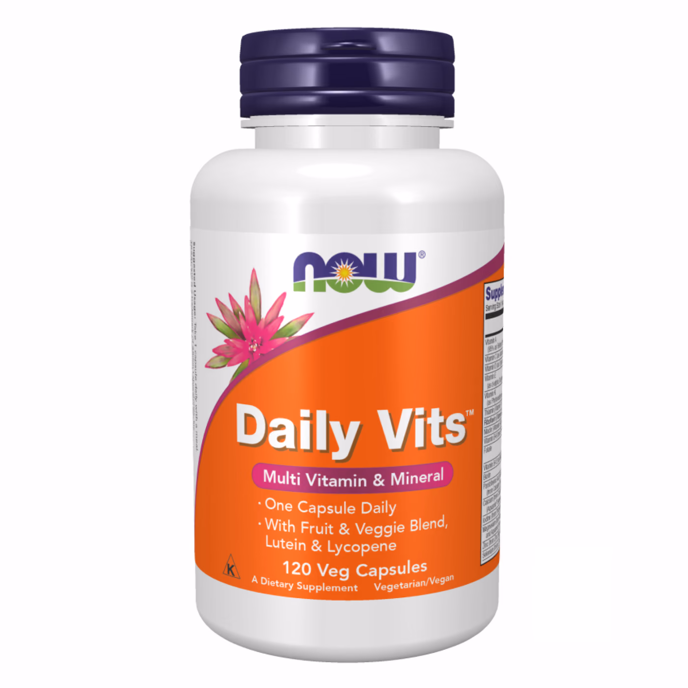 Now Foods Daily Vits Multi — 120 вегетарианских капсул
