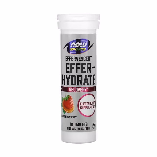 Effer-Hydrate Effervescent Orange Strawberry - 10 tabs