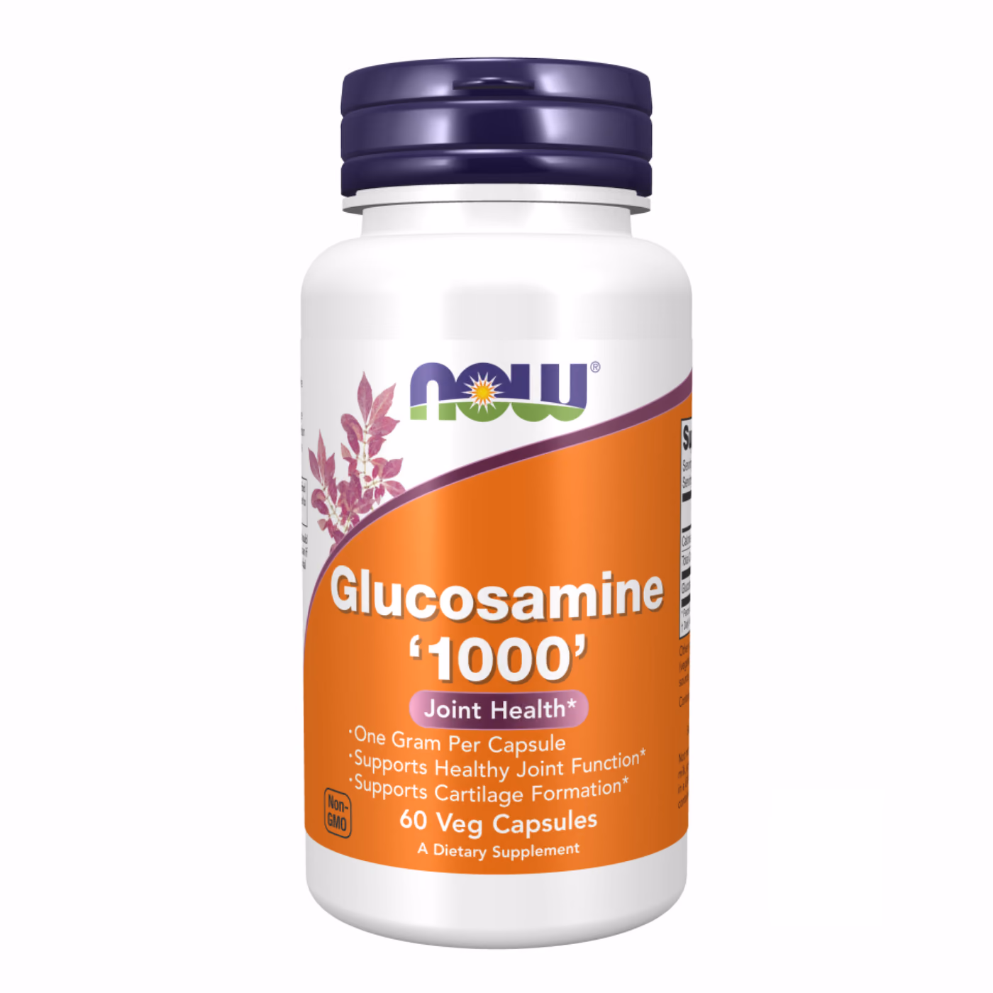 NOW Foods Glucosamine 1000, 60 растительных капсул