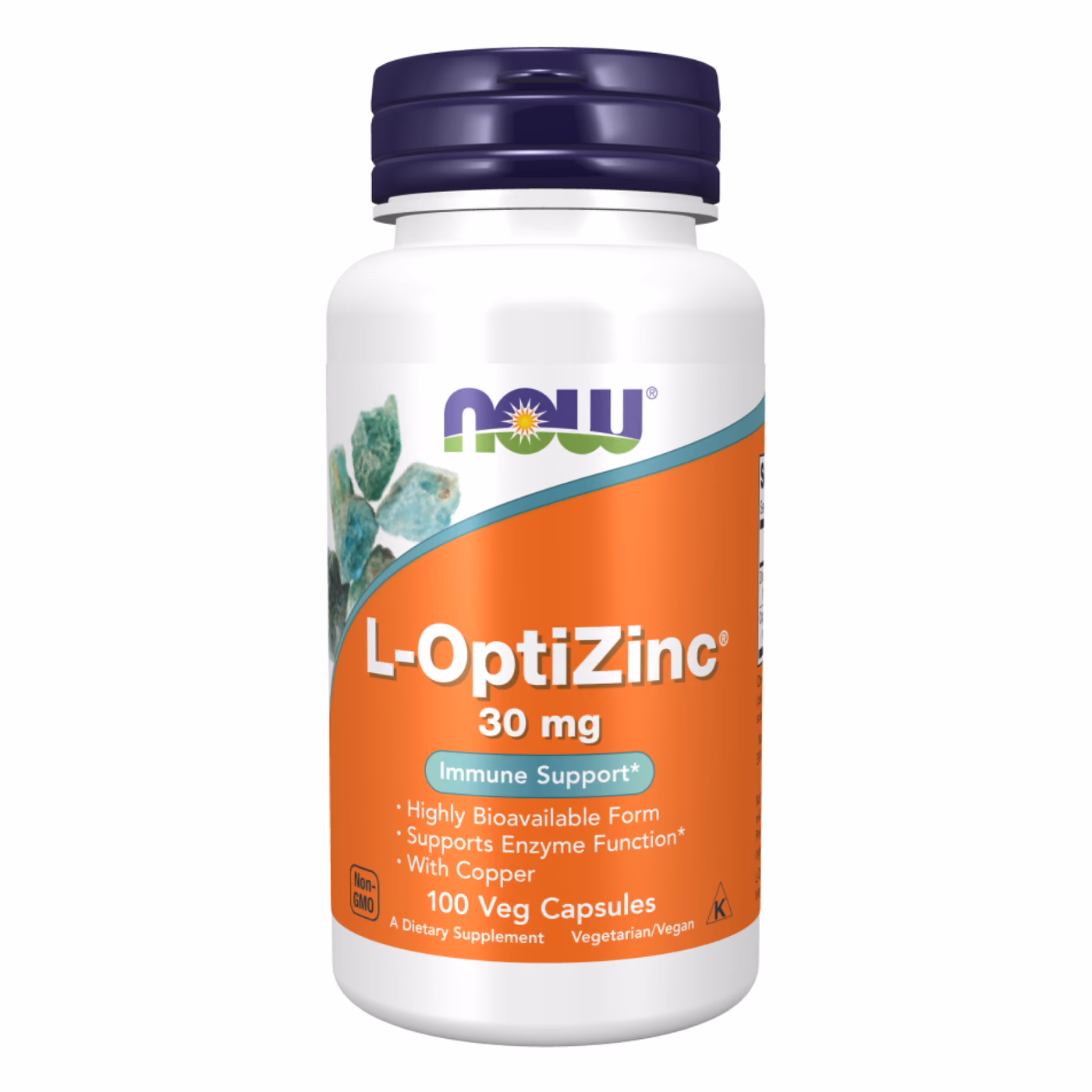 L-Optizinc(R) 30mg+Copper - 100 vcaps