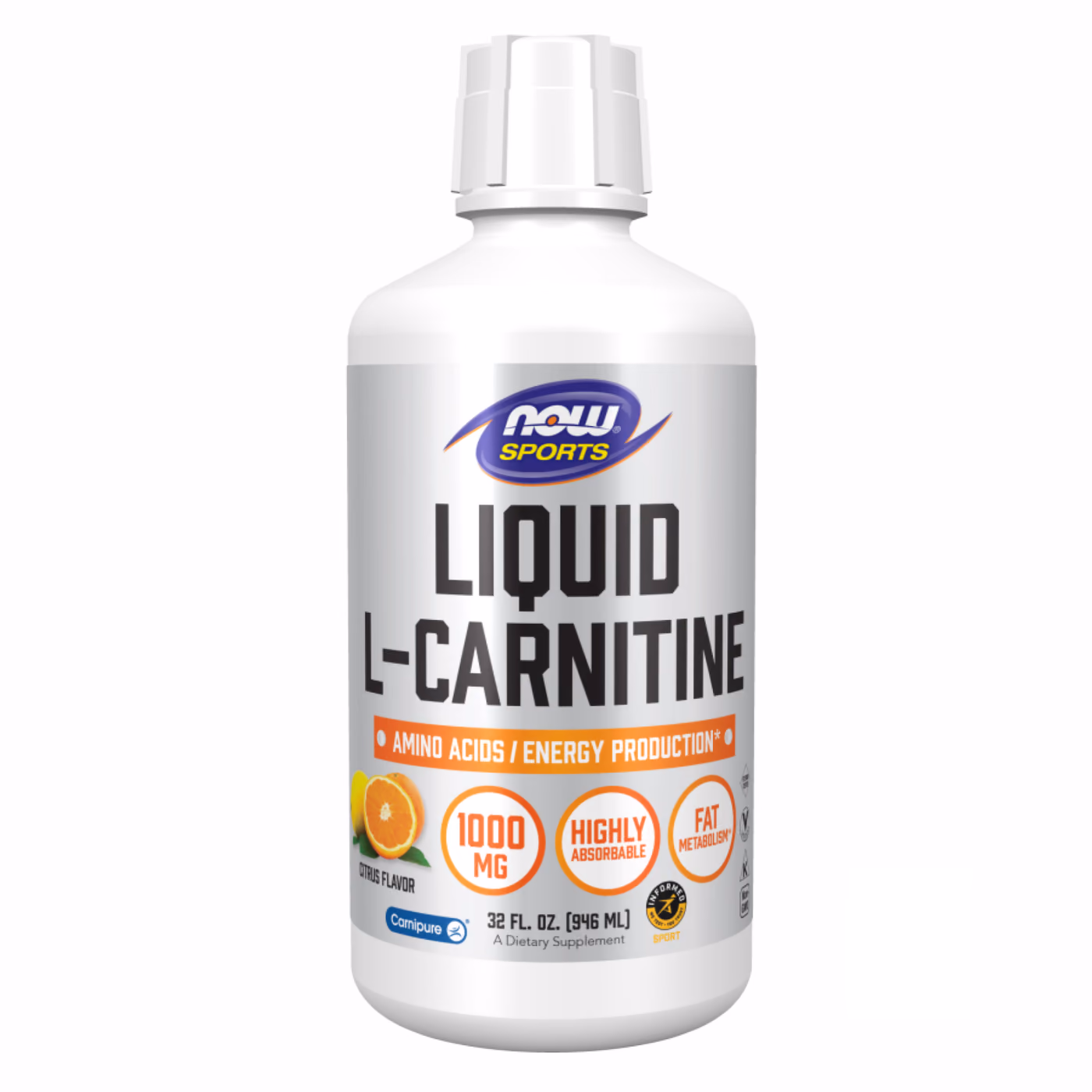 Liquid L-Carnitine - 1000mg Citrus