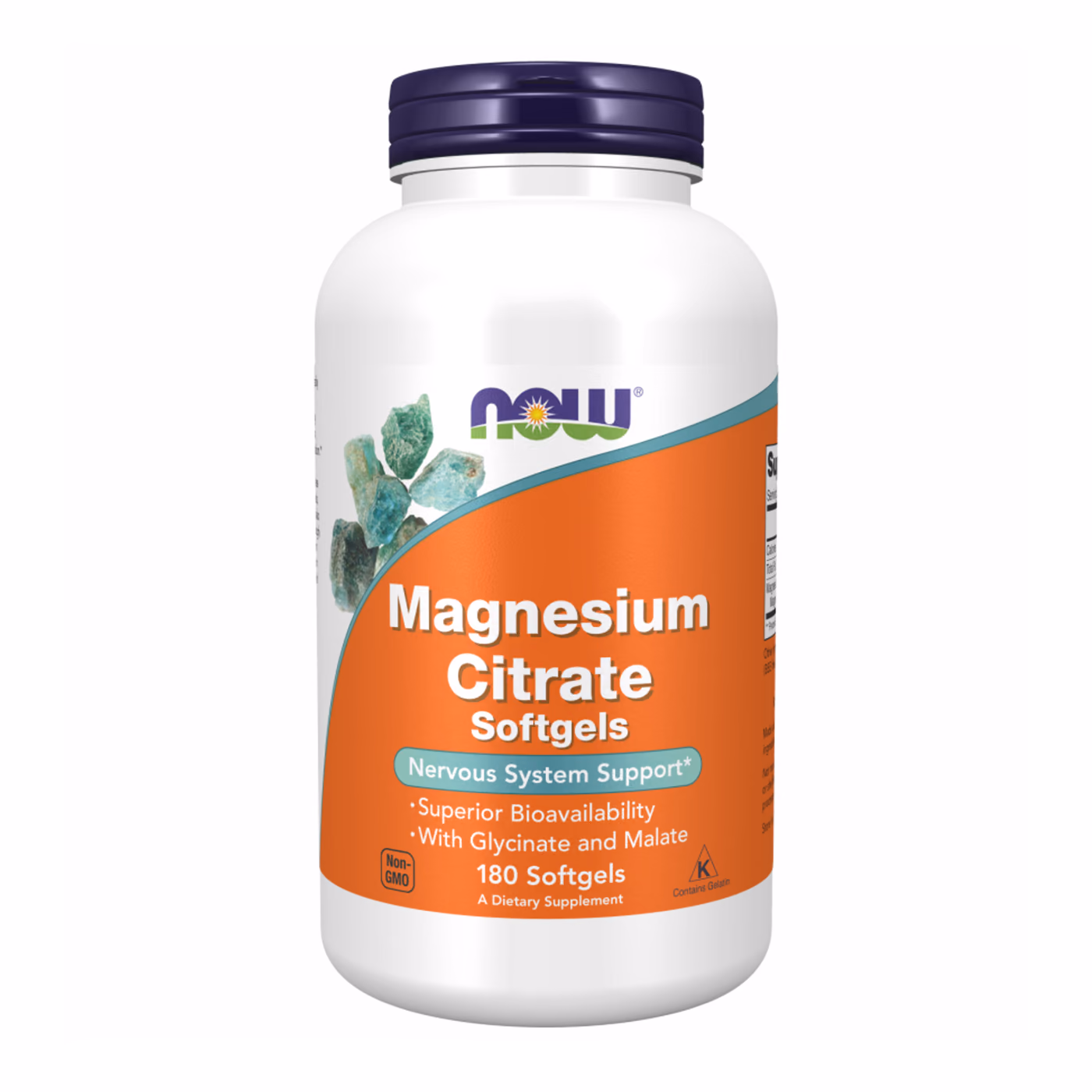 Magnesium Citrate 134mg - 180 sgels