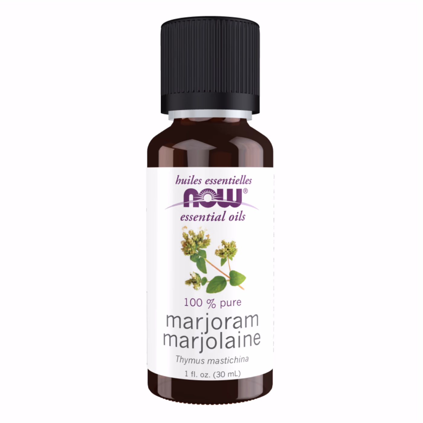 NOW Foods Эфирное масло испанского майорана, 30 мл