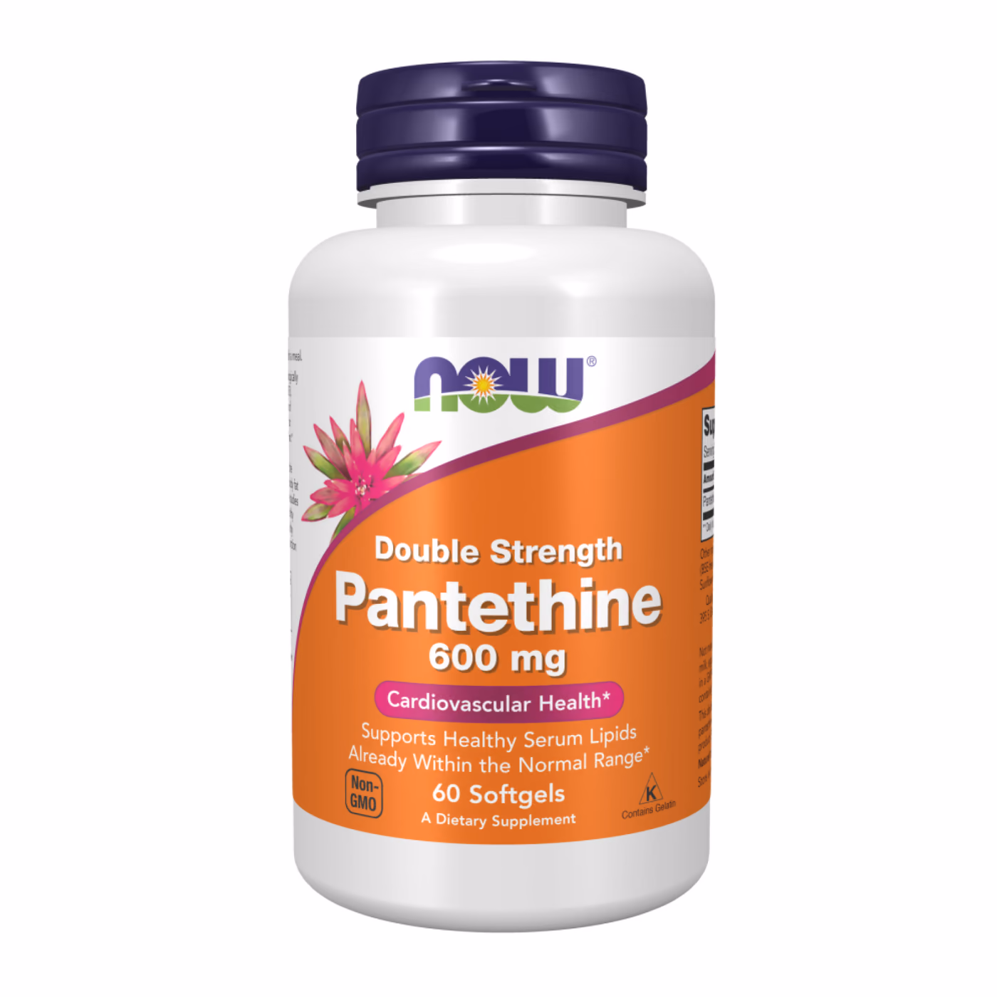 Pantethine 600mg - 60 softgels