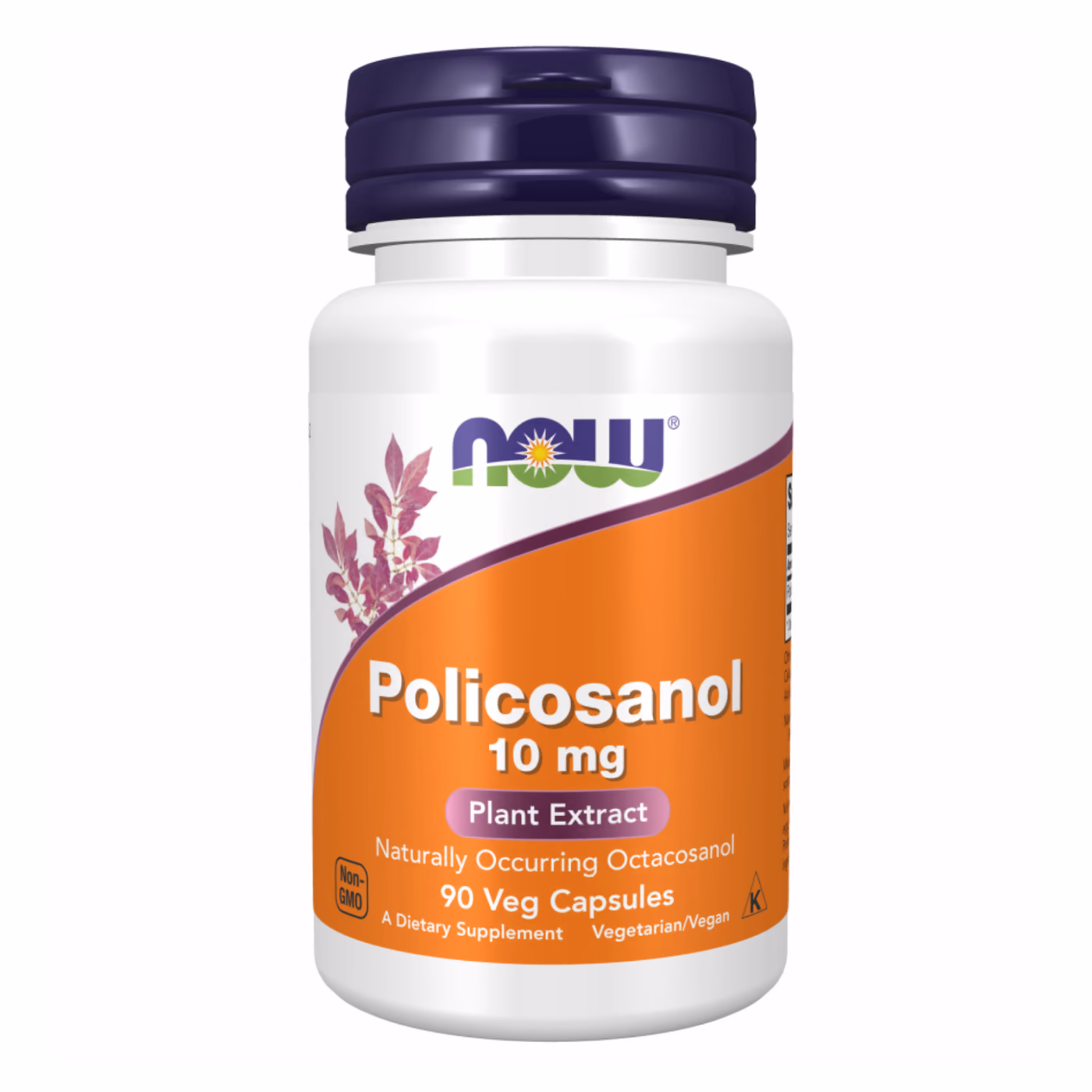 NOW Foods Policosanol 10 мг, 90 растительных капсул