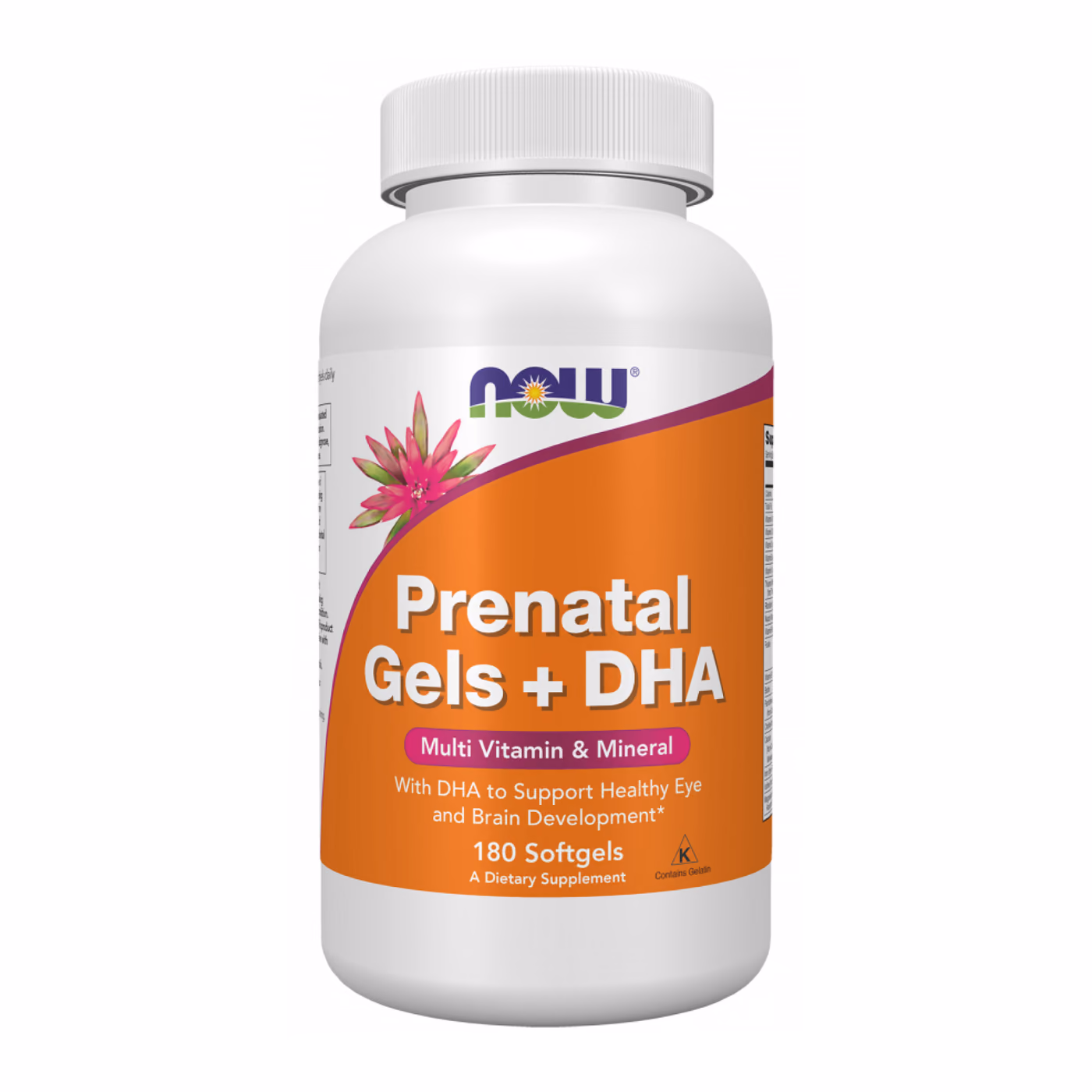 Prenatal Gels + DHA - 180 softgels