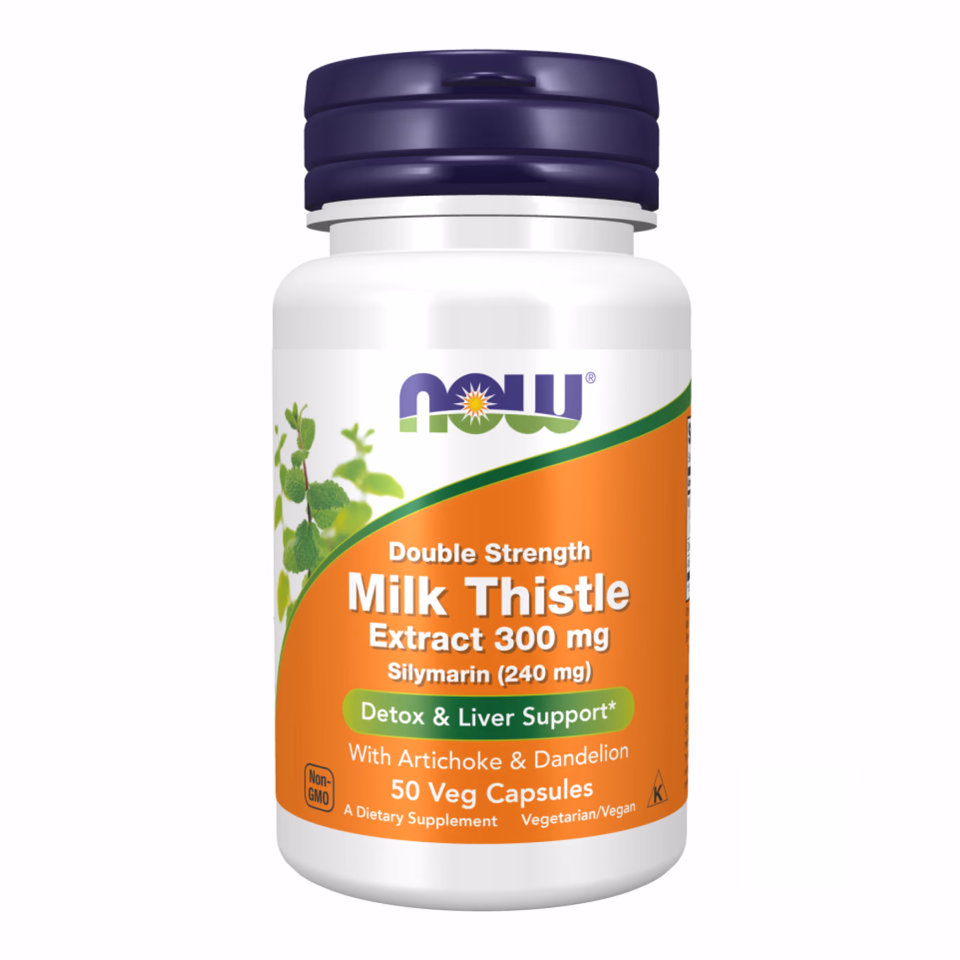 Silymarin Milk Thistle Extract 300 mg - 50 veg caps