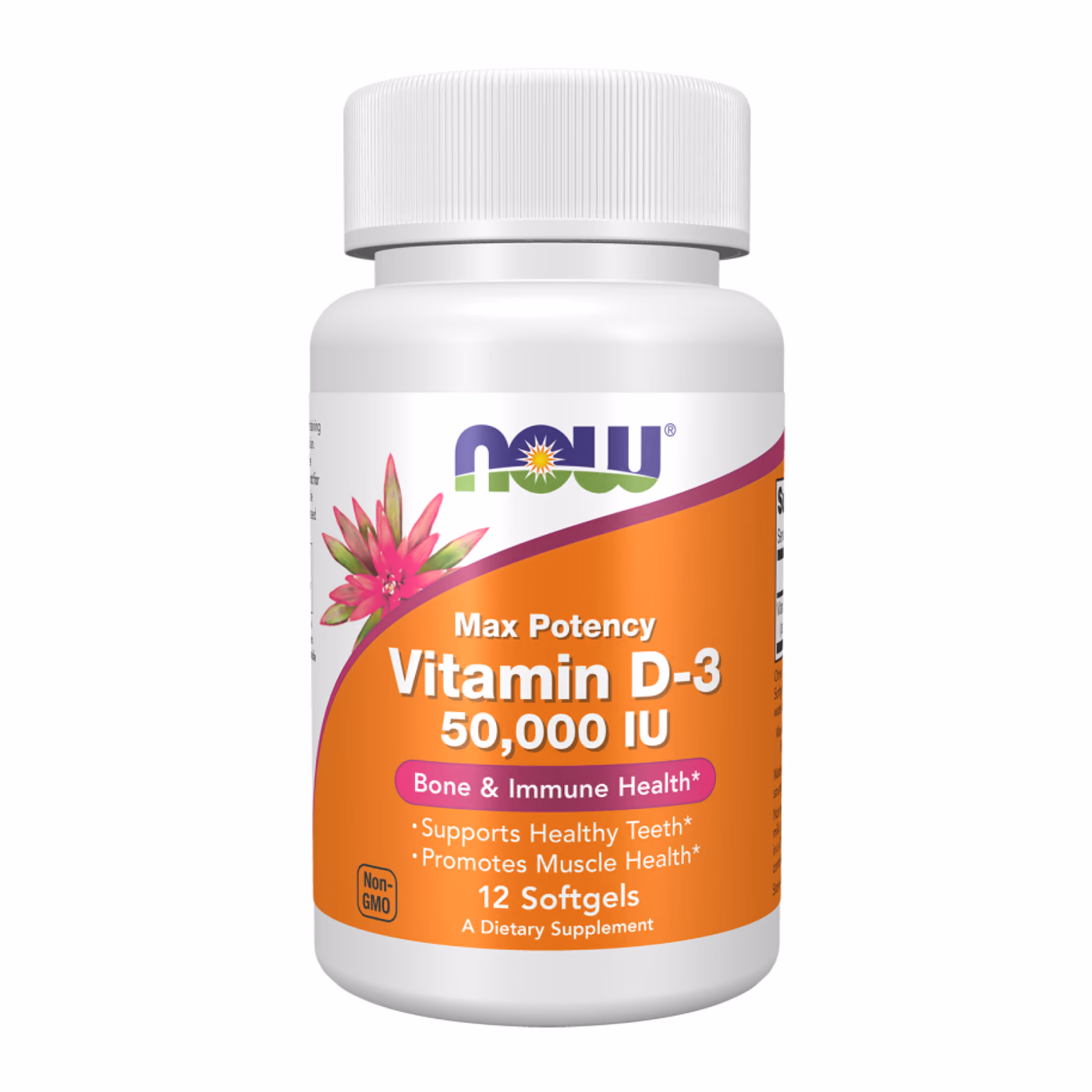 VIT D-3 50,000 IU - 12 sgels